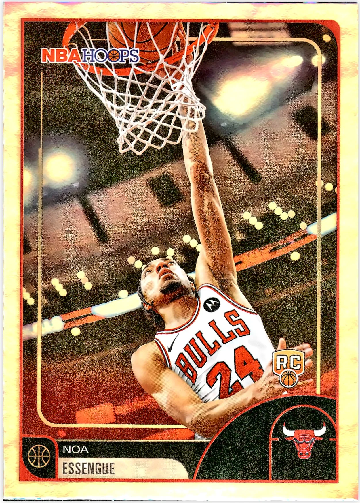 Noa Essengue #70 Rookie Card 2026 NBA Hoops basketball rookie card - Front