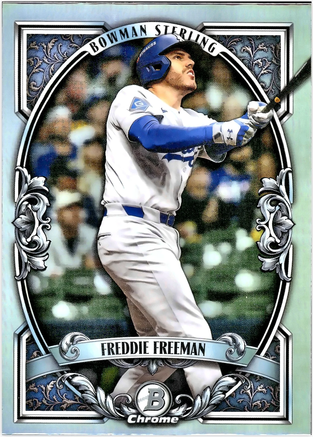 Freddie Freeman #BST-2 Bowman Sterling 2026 Bowman Chrome baseball card - Front