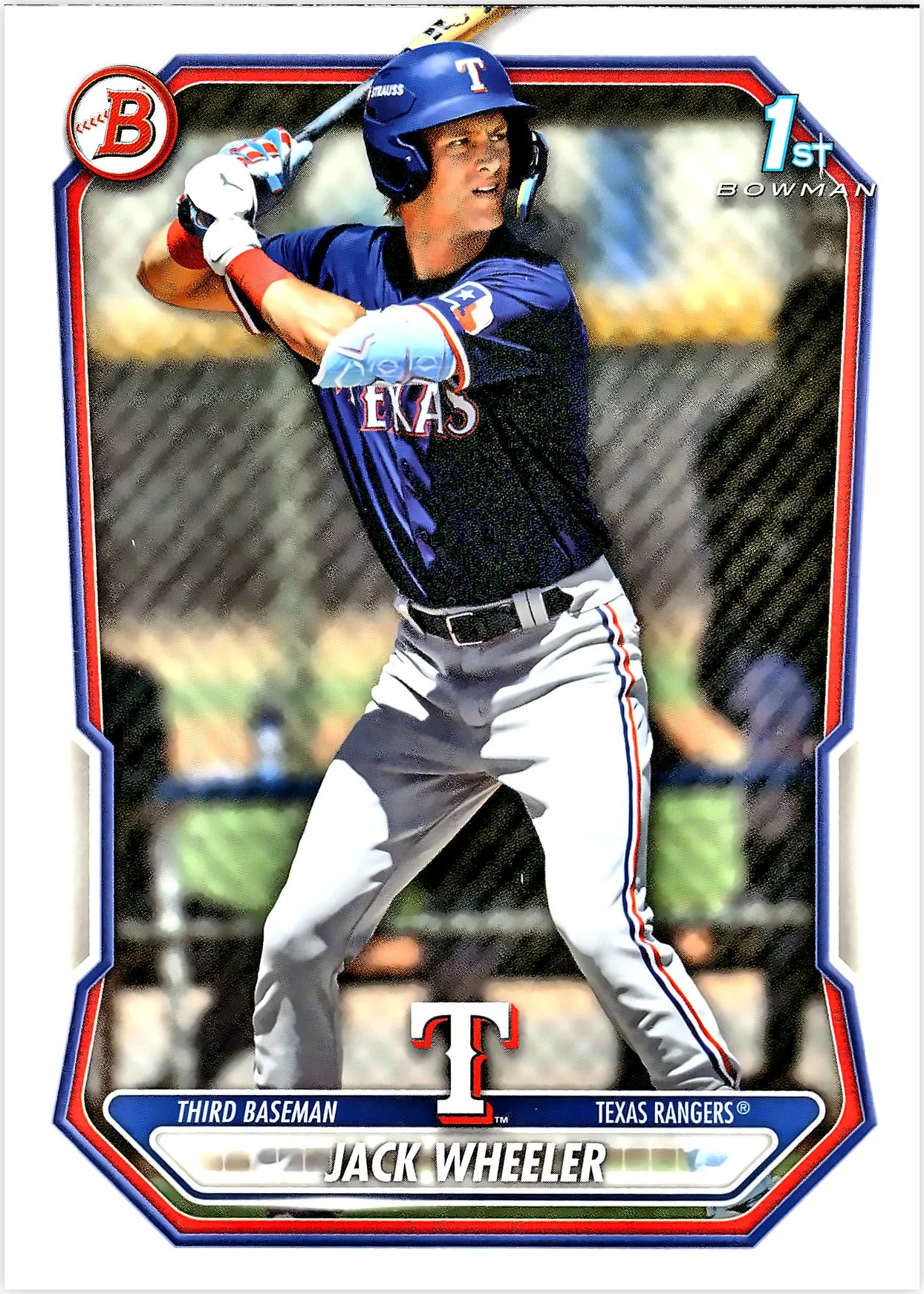 Jack Wheeler #BP-74 2026 Bowman baseball card - Front