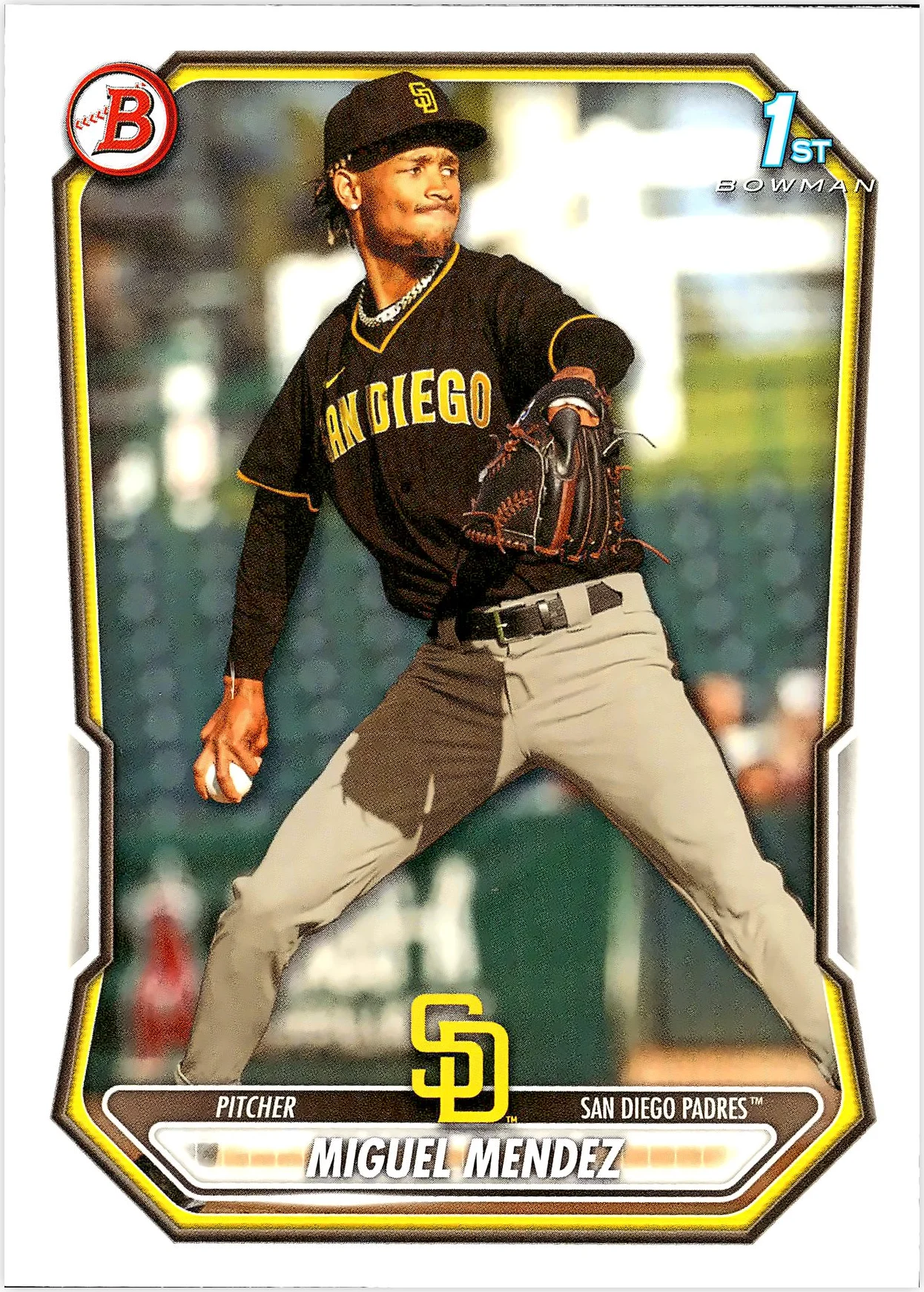 Miguel Mendez #BP-107 2026 Bowman baseball card - Front