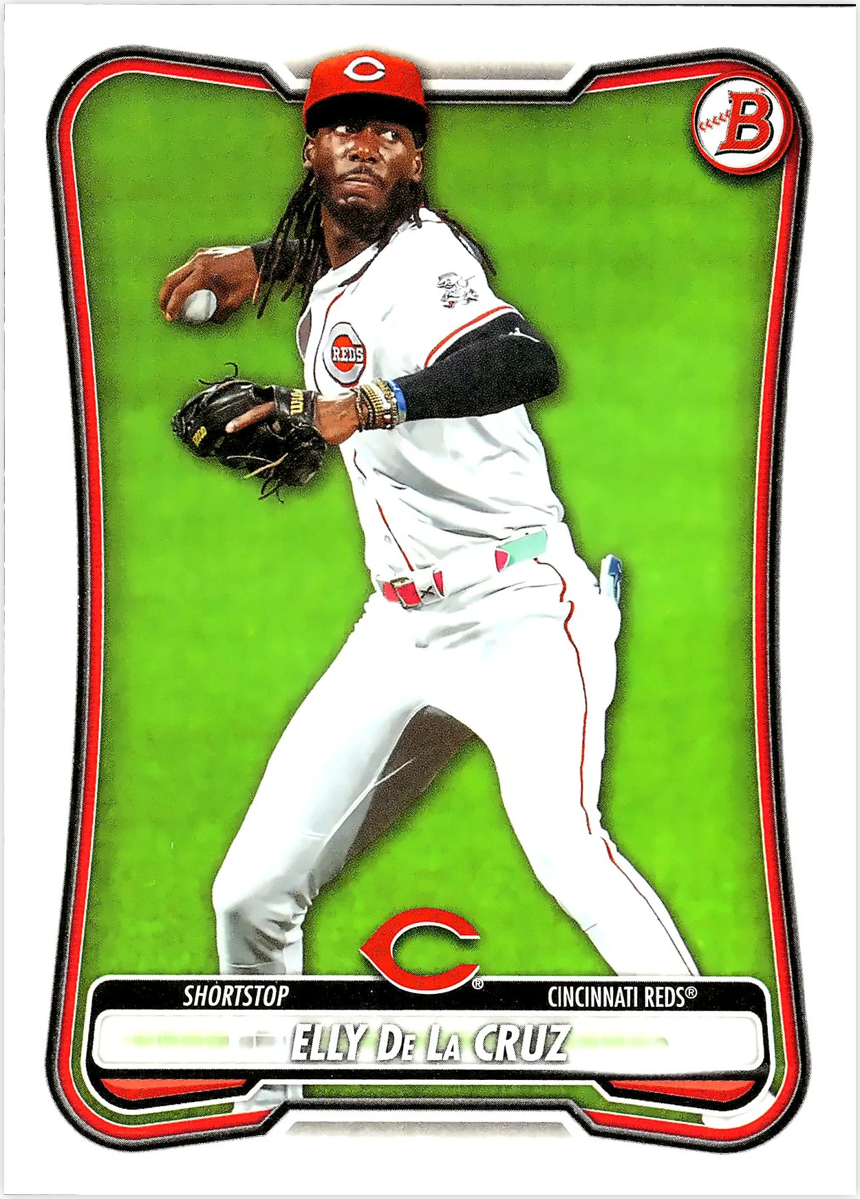 Elly De La Cruz #44 2026 Bowman baseball card - Front