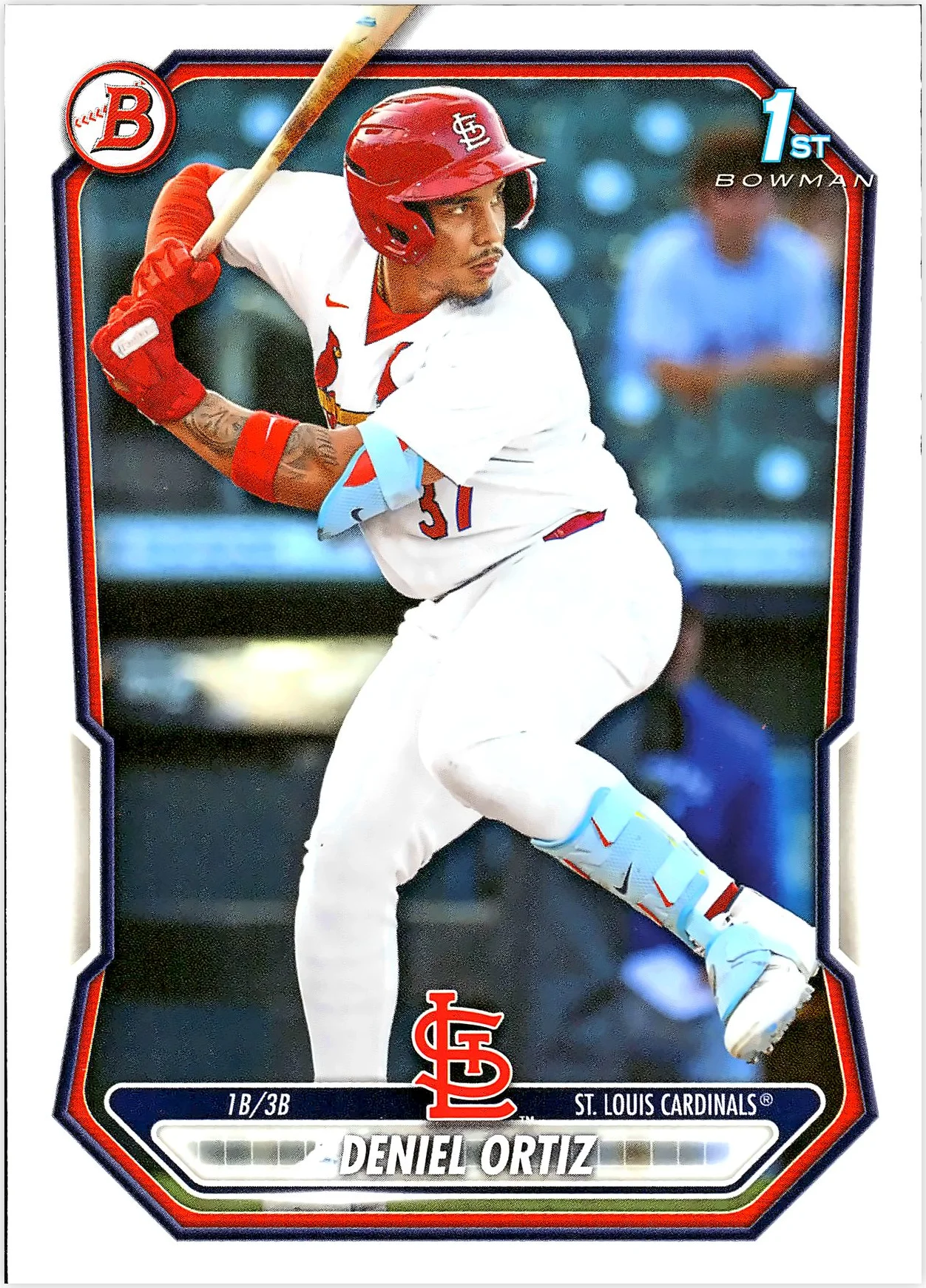 Deniel Ortiz #BP-22 2026 Bowman baseball card - Front