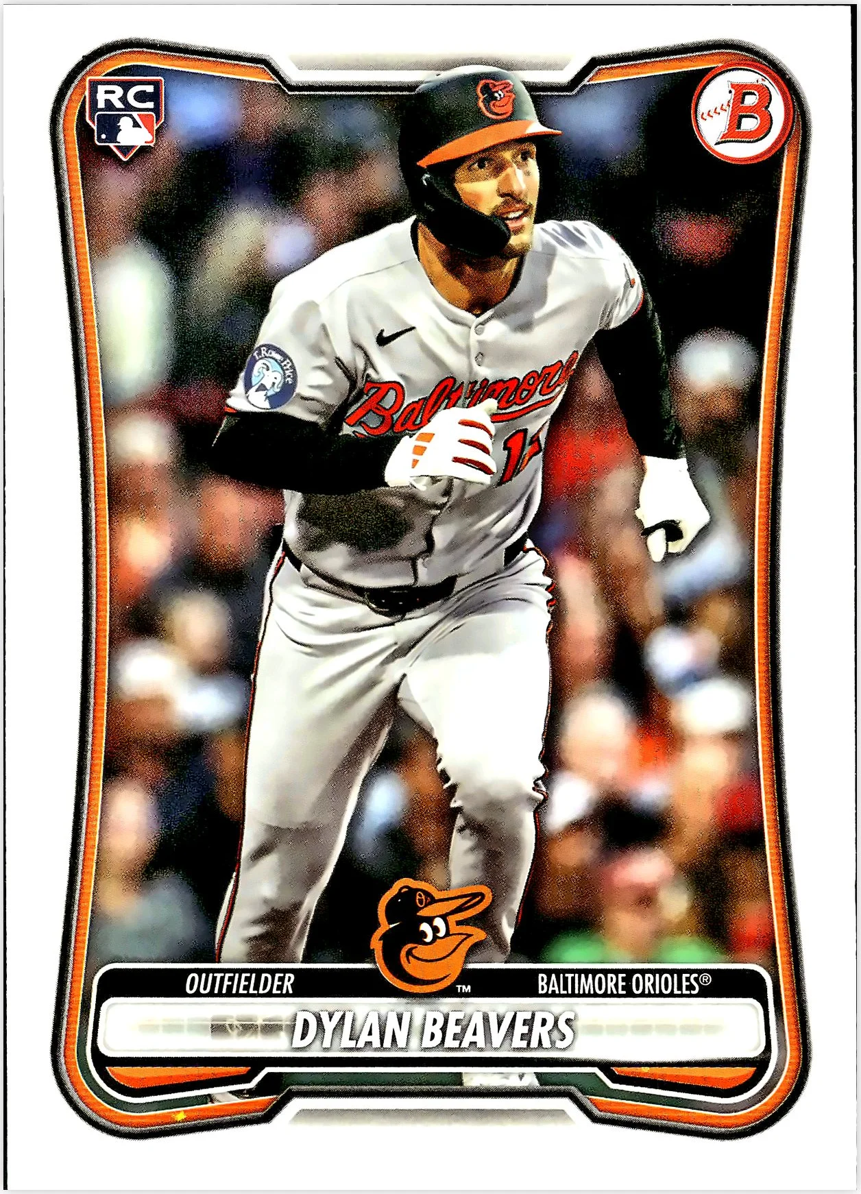 Dylan Beavers #69 Rookie Card 2026 Bowman baseball rookie card - Front