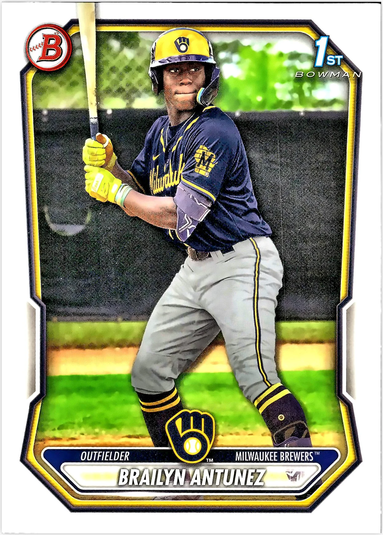 Brailyn Antunez #BP-41 2026 Bowman baseball card - Front