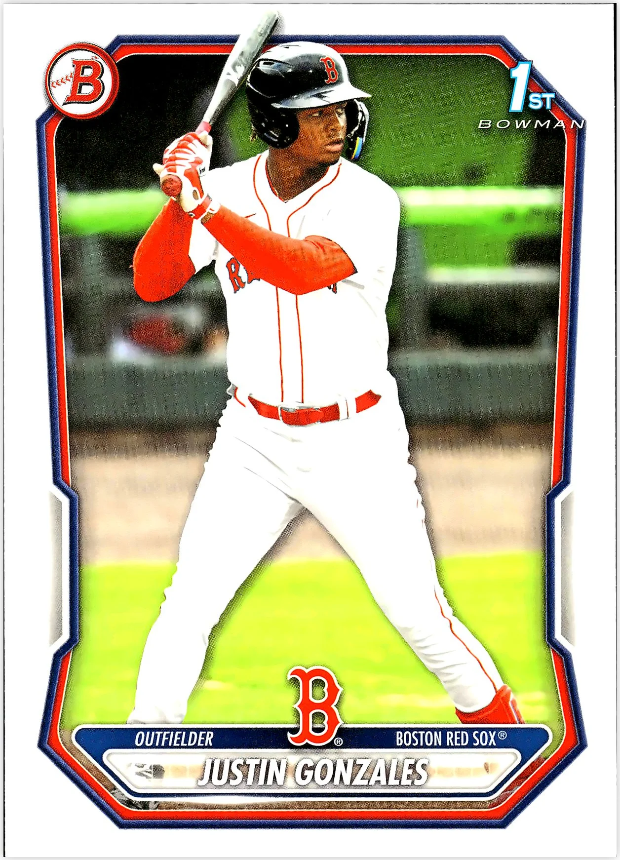 Justin Gonzales #BP-141 2026 Bowman baseball card - Front