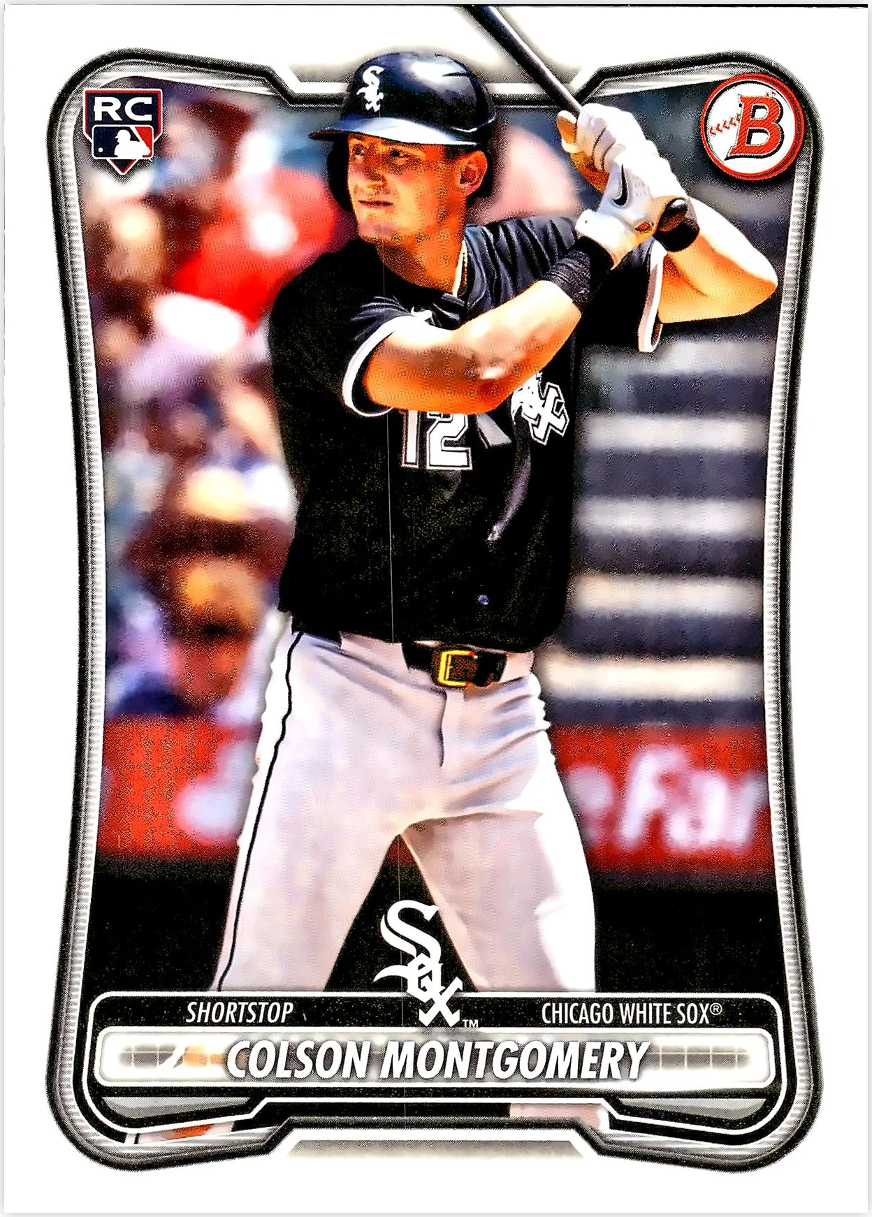 Colson Montgomery #68 Rookie Card 2026 Bowman baseball rookie card - Front