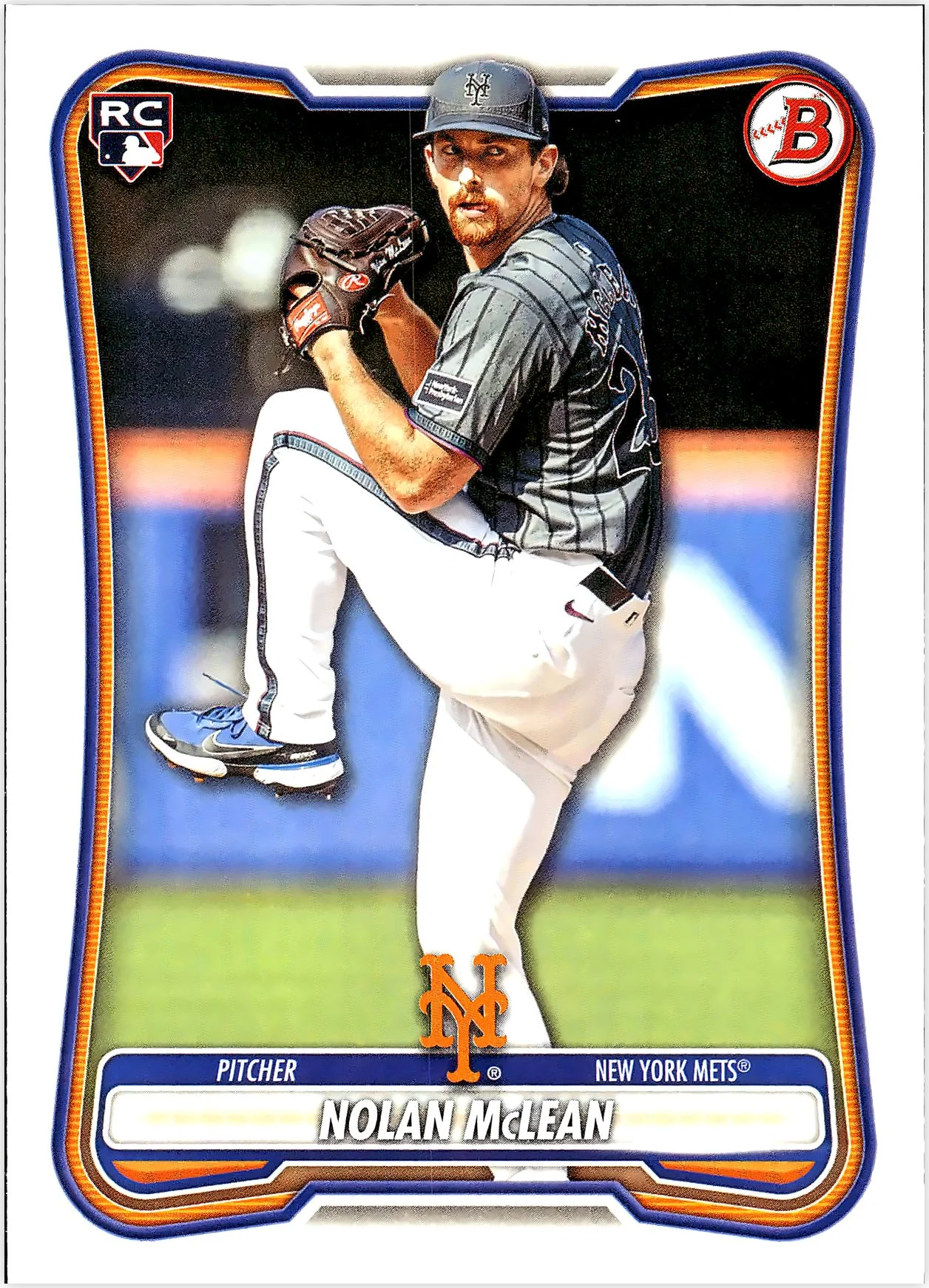 Nolan McLean #85 Rookie Card 2026 Bowman baseball rookie card - Front