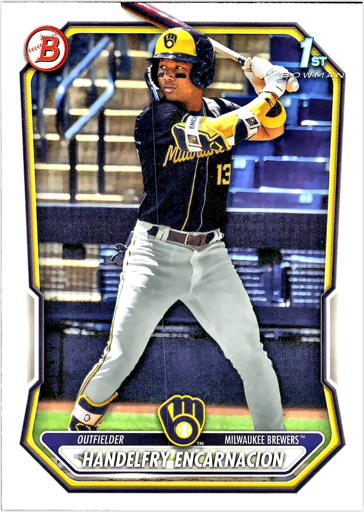 Handelfry Encarnacion #BP-47 2026 Bowman baseball card - Front