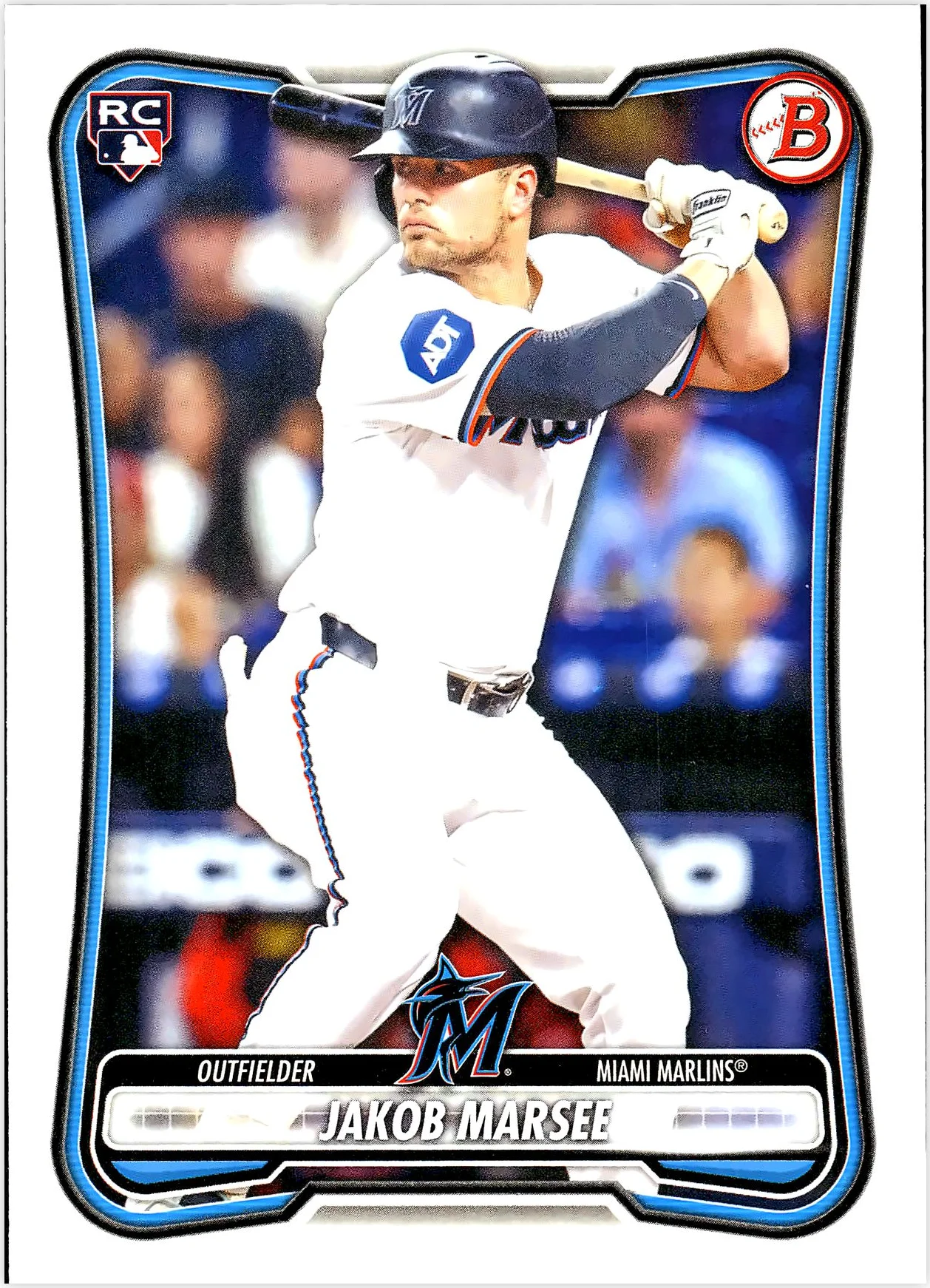 Jakob Marsee #86 Rookie Card 2026 Bowman baseball rookie card - Front
