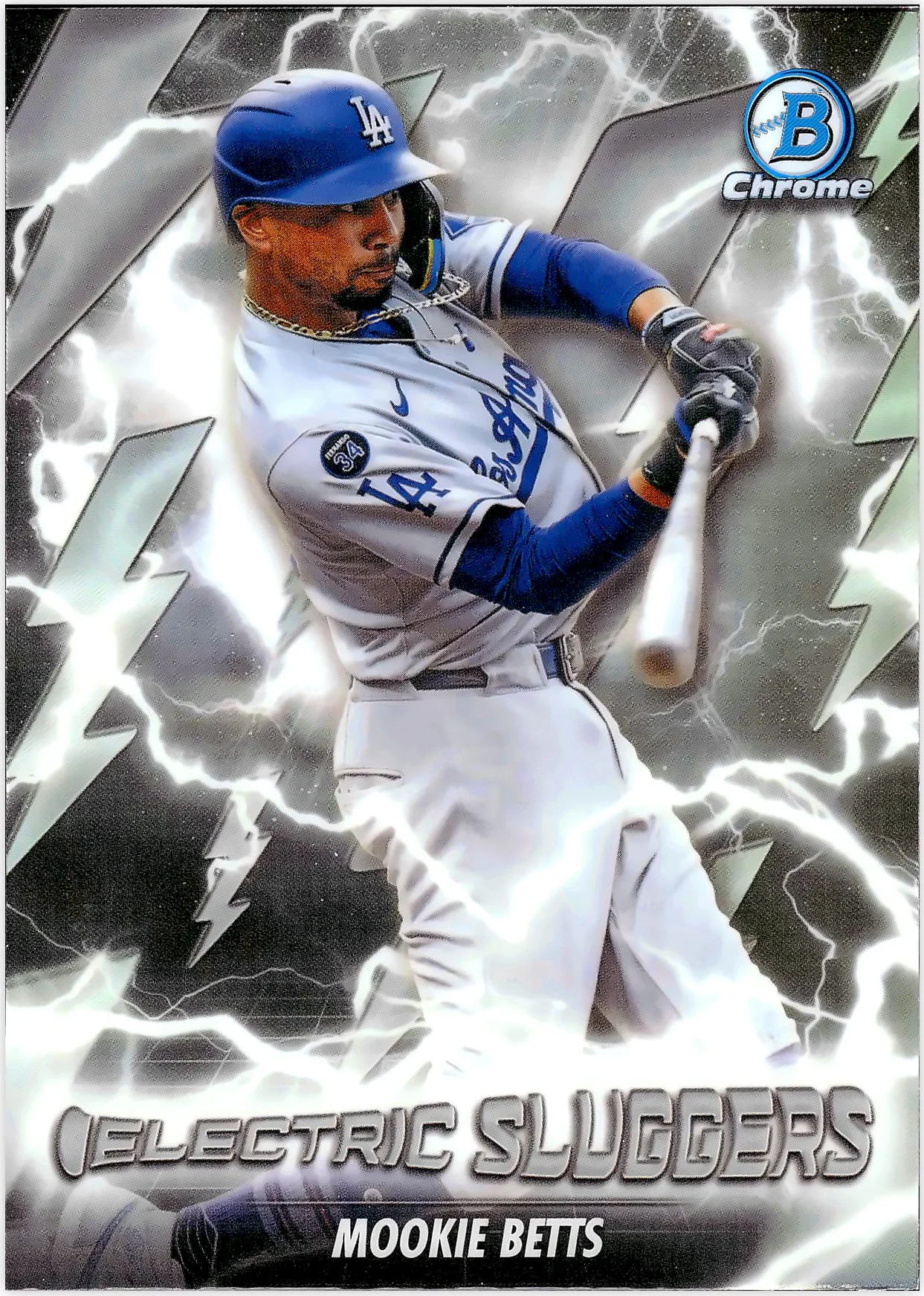 Mookie Betts #ES-5 Electric Sluggers 2026 Baseball baseball card - Front