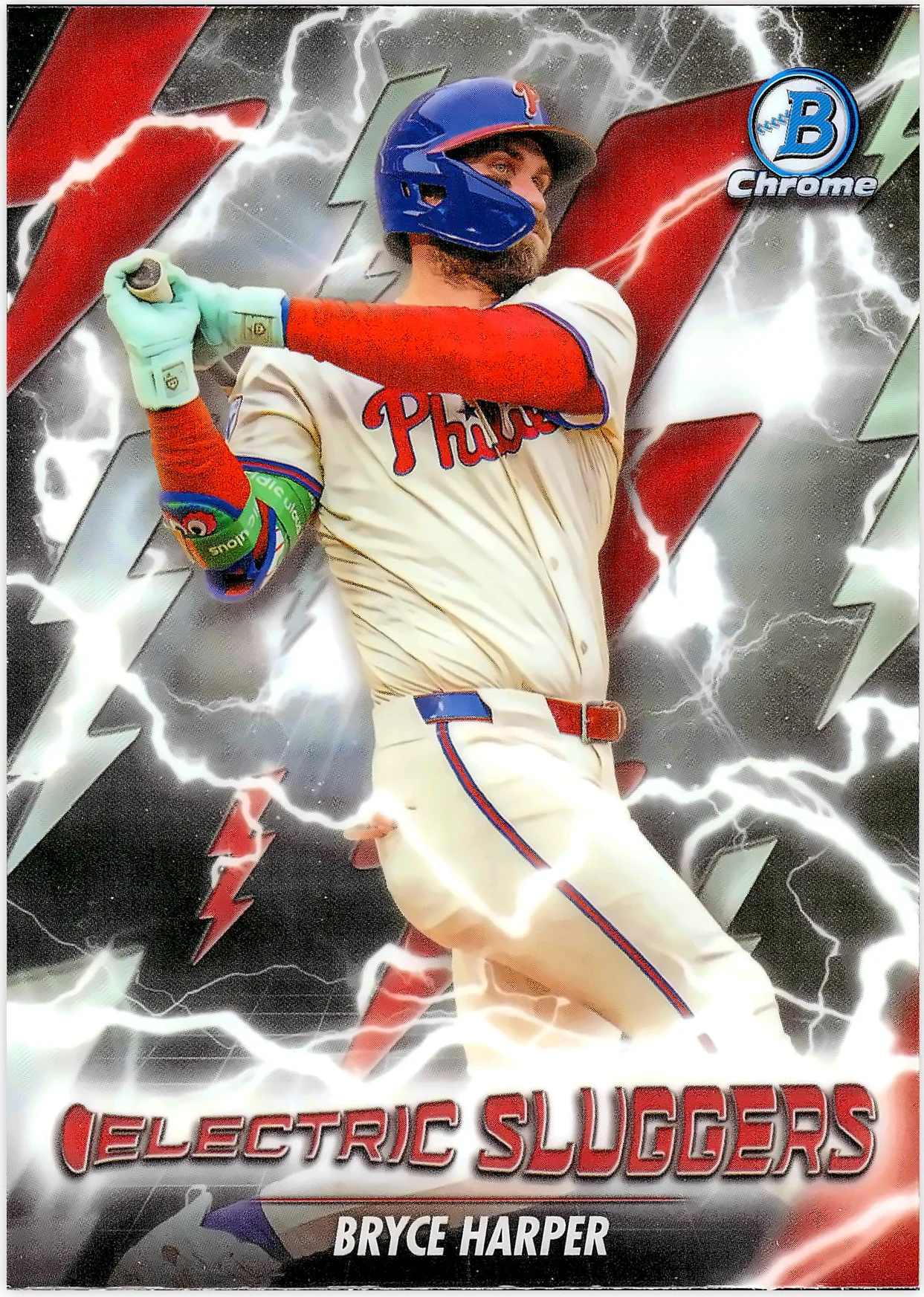 Bryce Harper #ES-6 Electric Sluggers 2026 Baseball baseball card - Front
