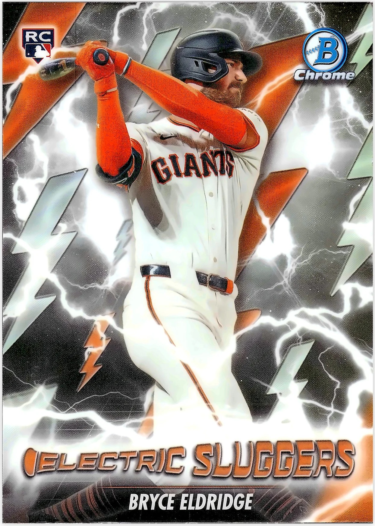 Bryce Eldridge #ES-11 Electric Sluggers Rookie Card 2026 Baseball baseball rookie card - Front