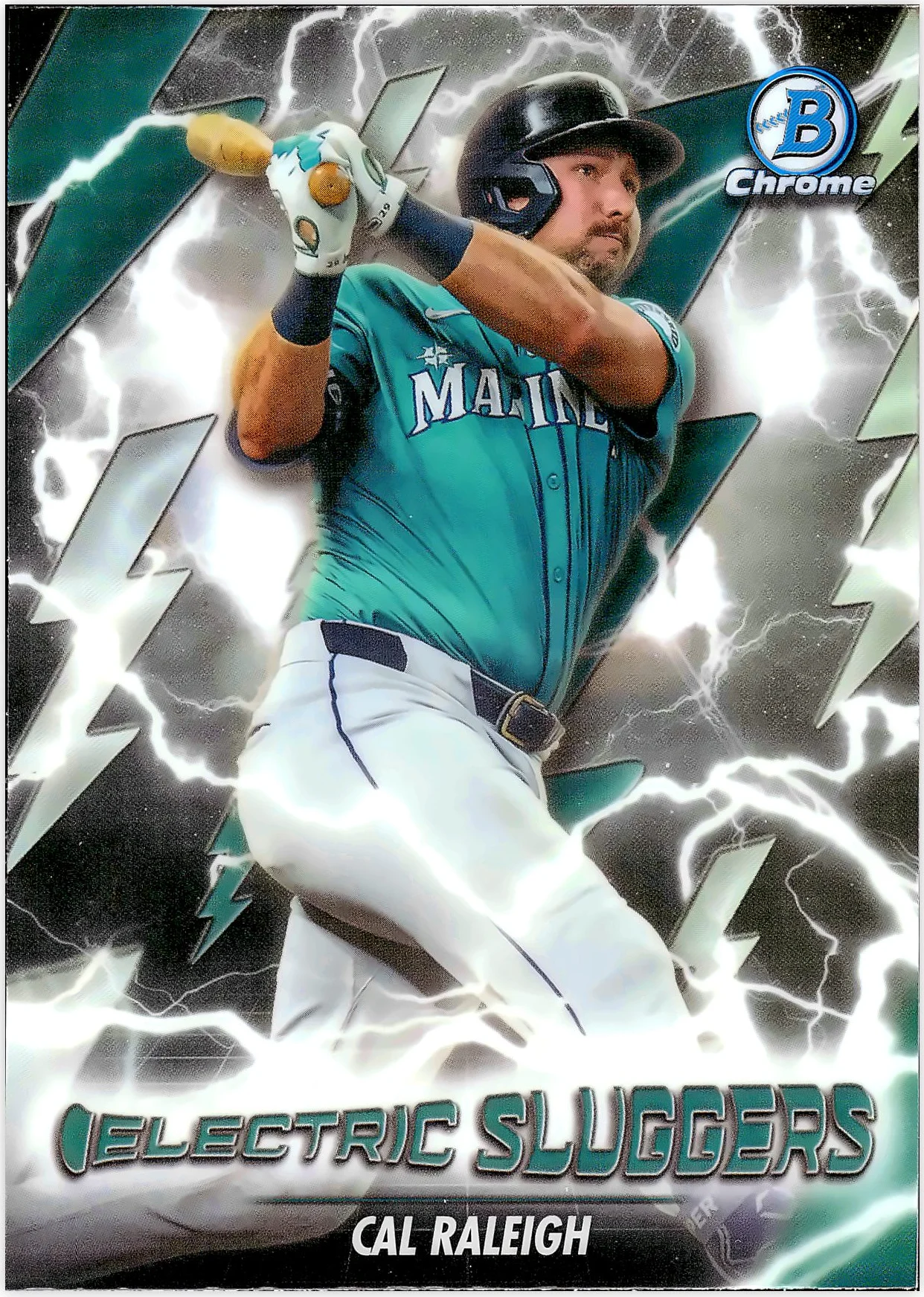 Cal Raleigh #ES-14 Electric Sluggers 2026 Baseball baseball card - Front