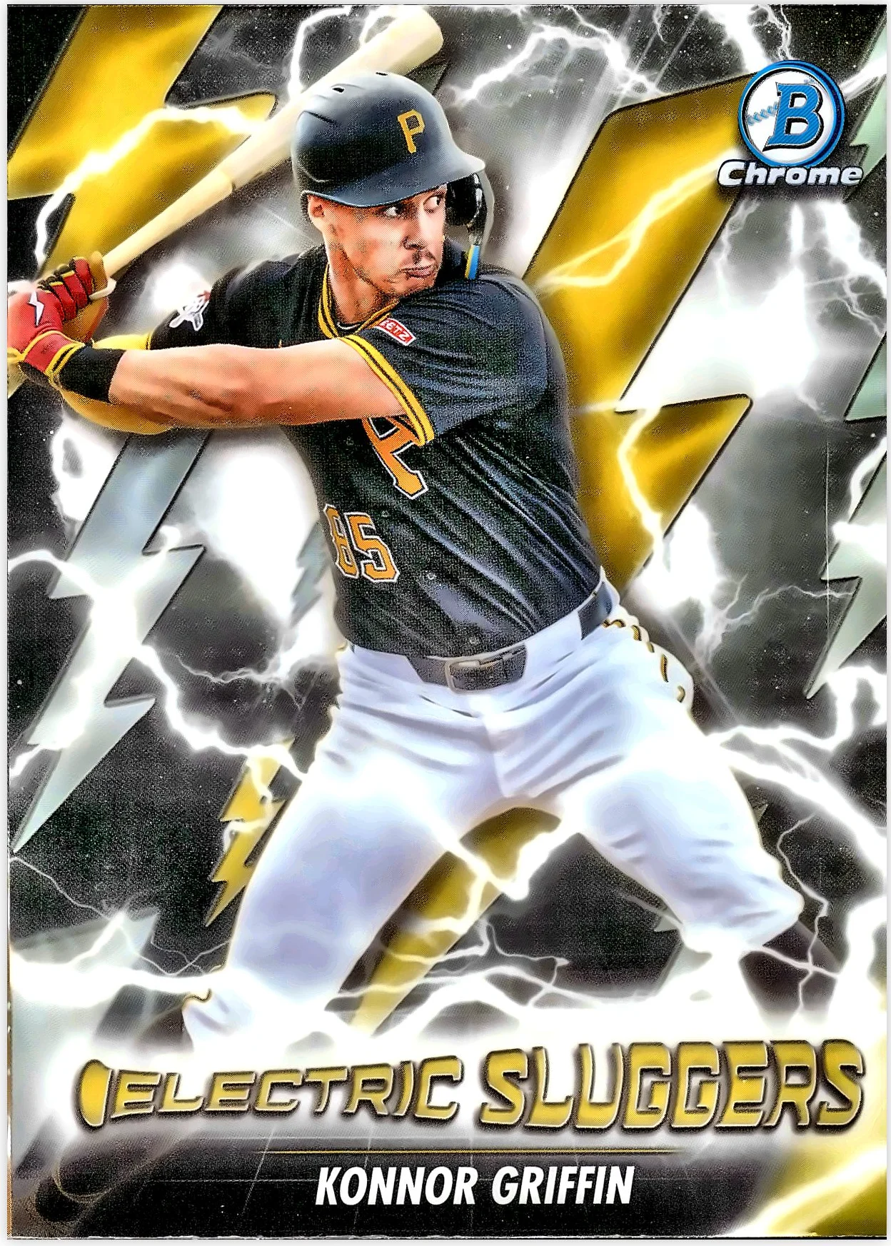 Konnor Griffin #ES-17 Electric Sluggers 2026 Baseball baseball card - Front
