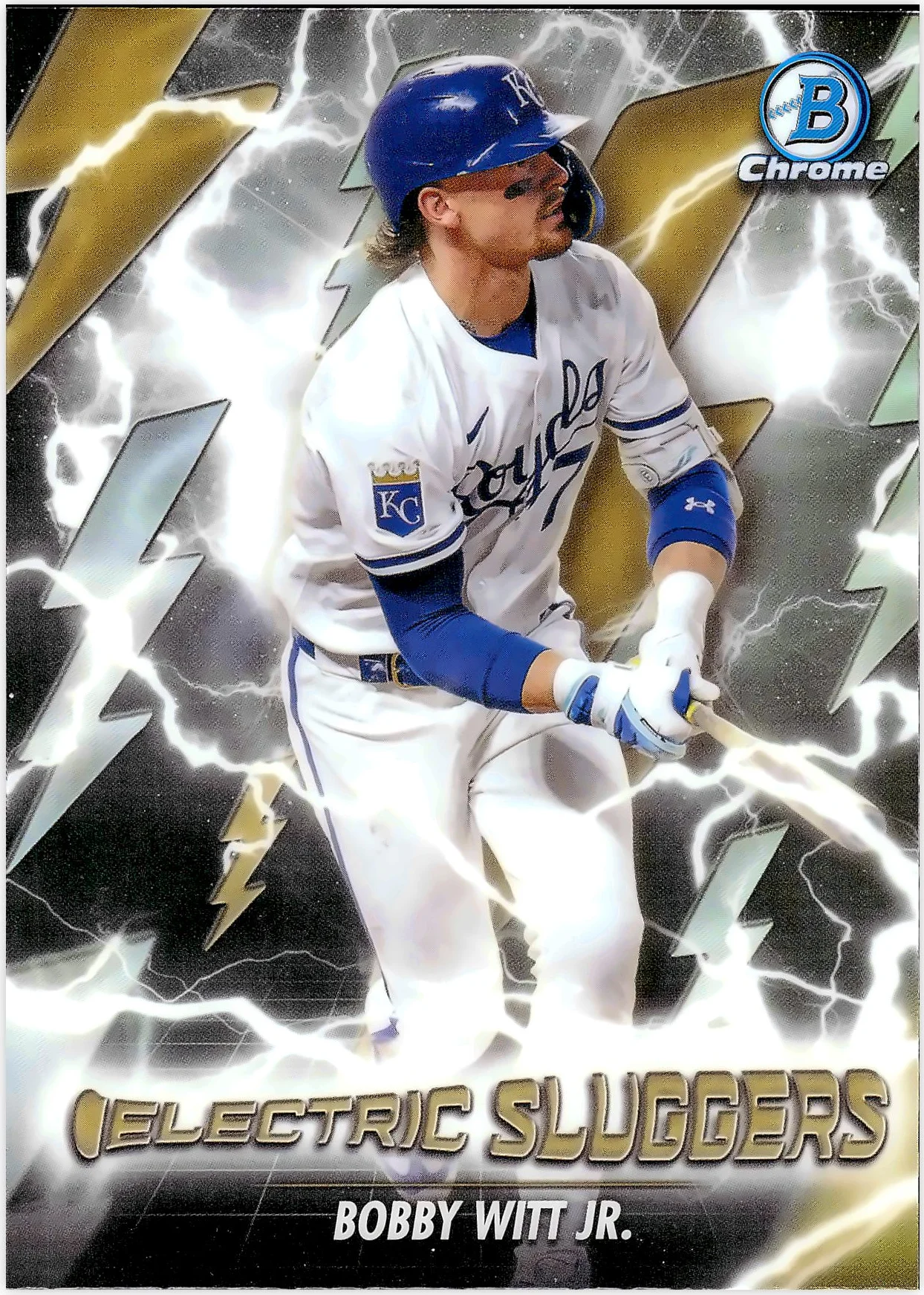 Bobby Witt Jr. #ES-19 Electric Sluggers 2026 Baseball baseball card - Front