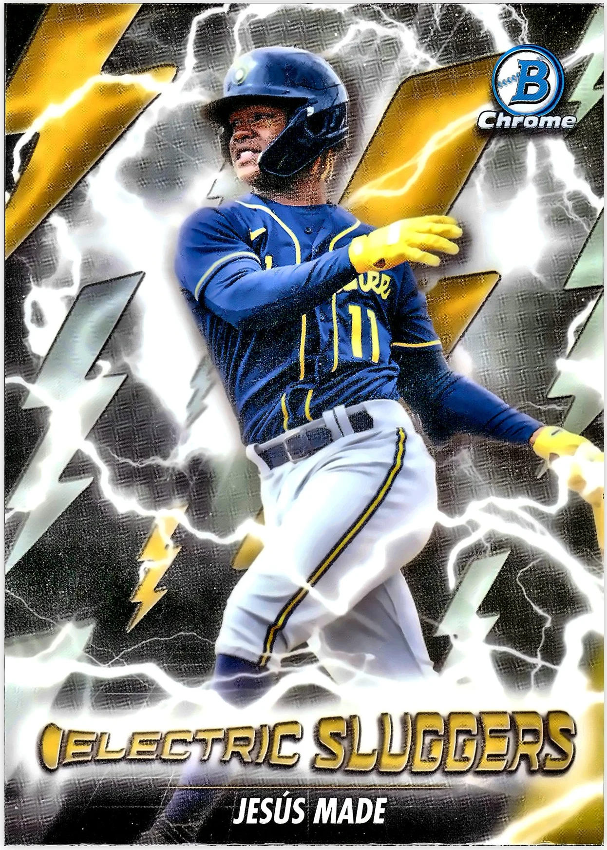 Jesús Made #ES-20 Electric Sluggers 2026 Baseball baseball card - Front