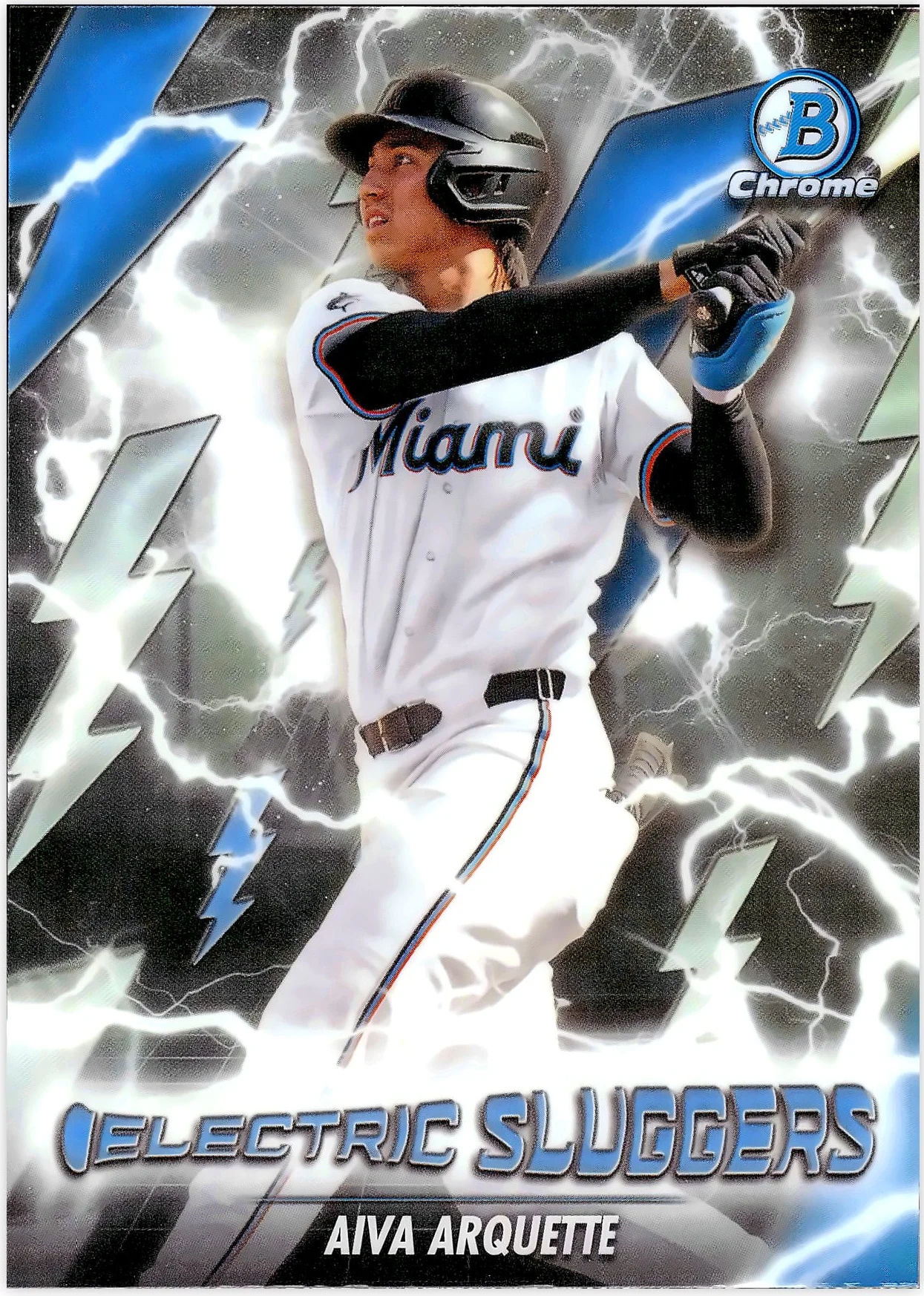 Aiva Arquette #ES-21 Electric Sluggers 2026 Baseball baseball card - Front