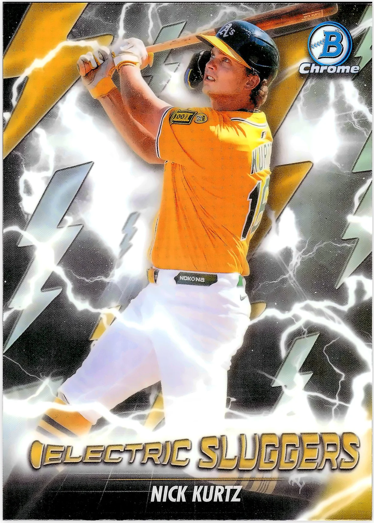 Nick Kurtz #ES-22 Electric Sluggers 2026 Baseball baseball card - Front