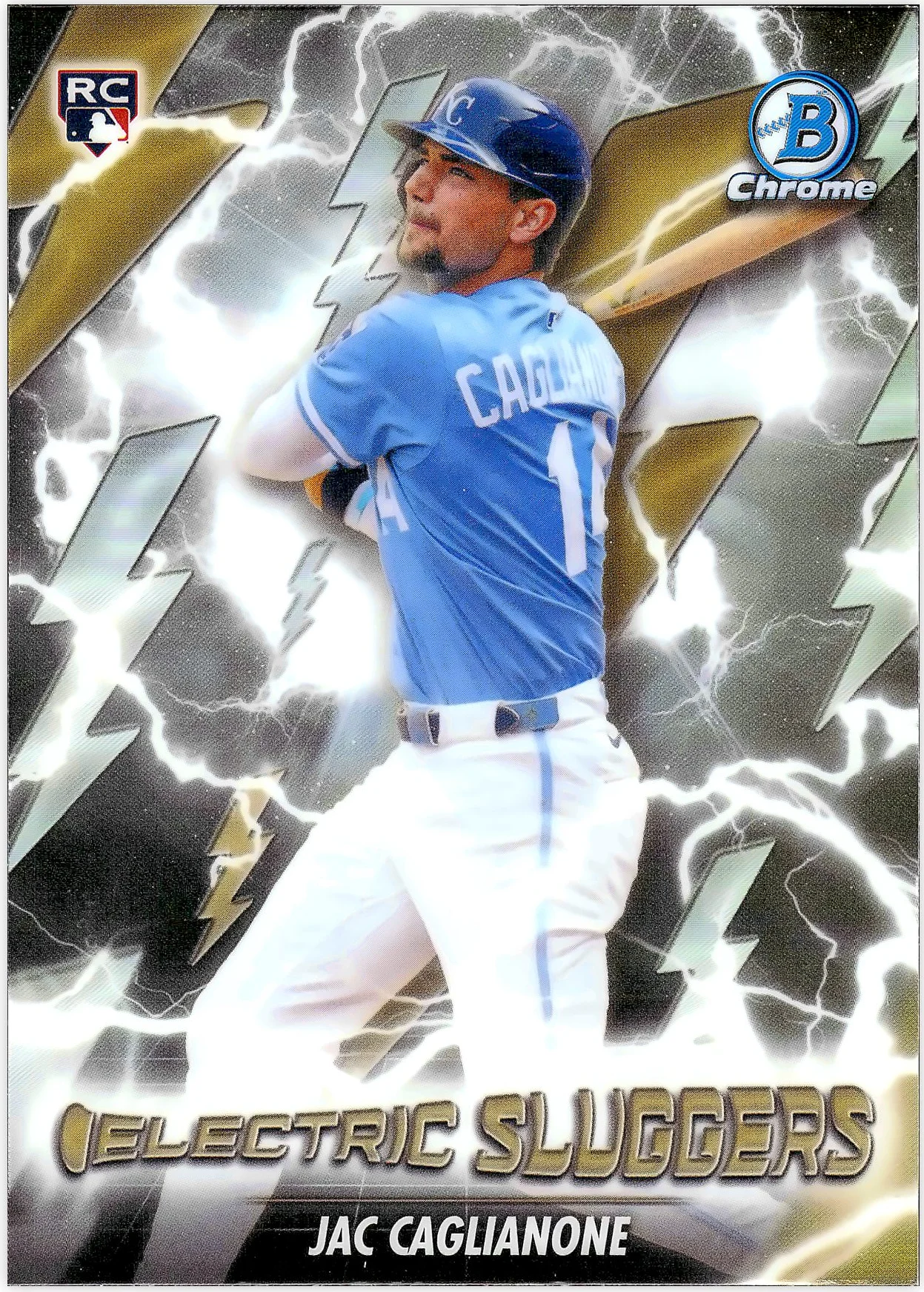 Jac Caglianone #ES-23 Electric Sluggers Rookie Card 2026 Baseball baseball rookie card - Front