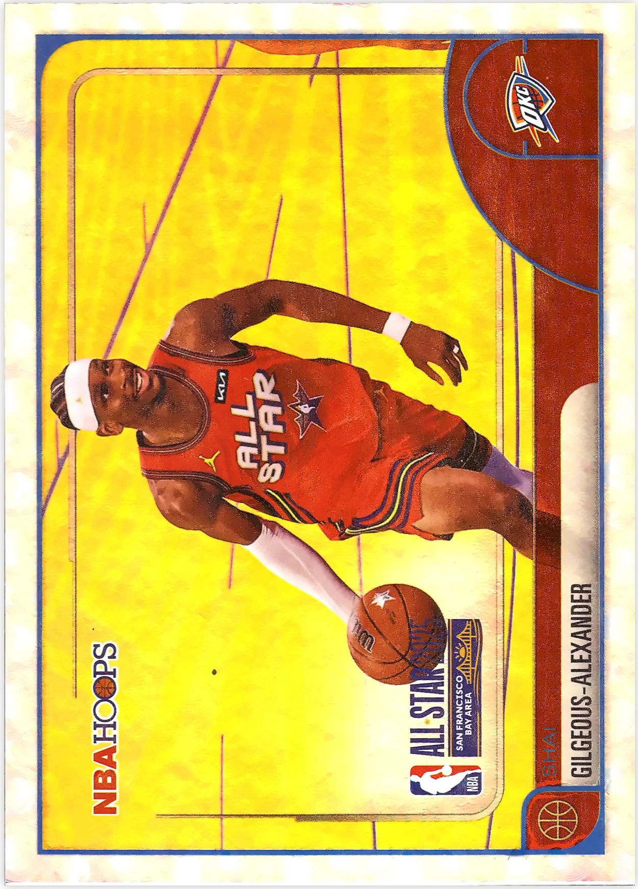Shai Gilgeous-Alexander #286 All Star 2026 NBA Hoops basketball card - Front