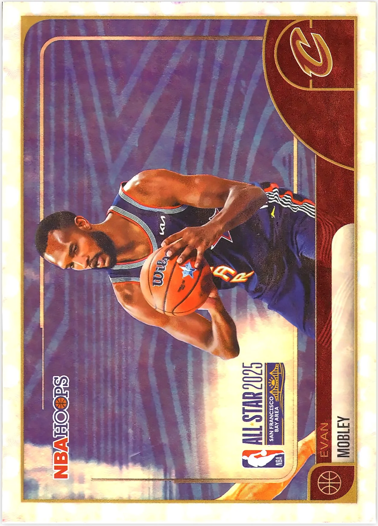 Evan Mobley #281 All Star 2026 NBA Hoops basketball card - Front