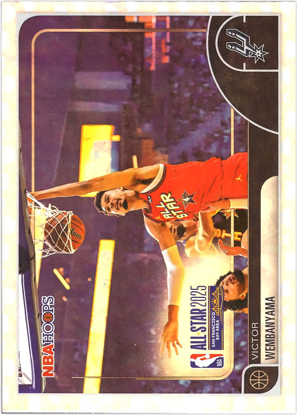 Victor Wembanyama #289 All Star 2026 NBA Hoops basketball card - Front