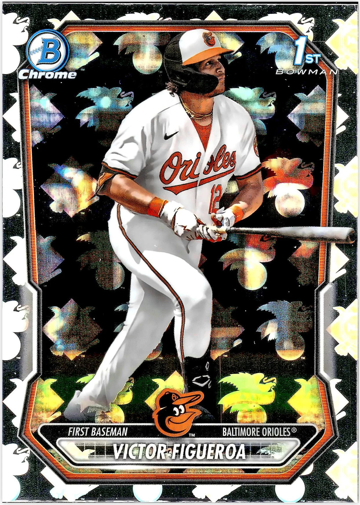 Victor Figueroa #BCP-117 League Logofractor 2026 Baseball baseball card - Front
