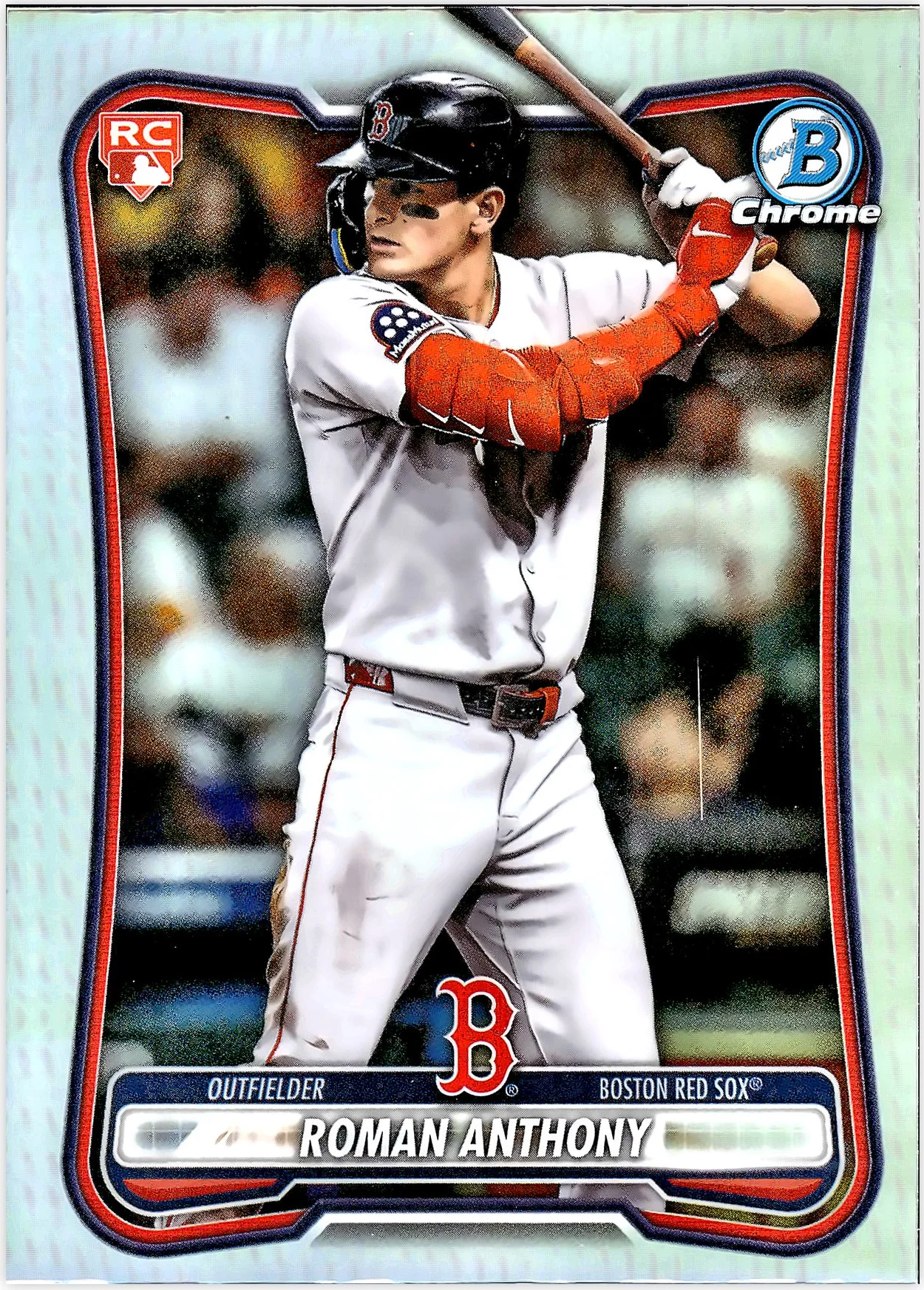 Roman Anthony #18 Red Rookie Rookie Card 2026 Baseball baseball rookie card - Front