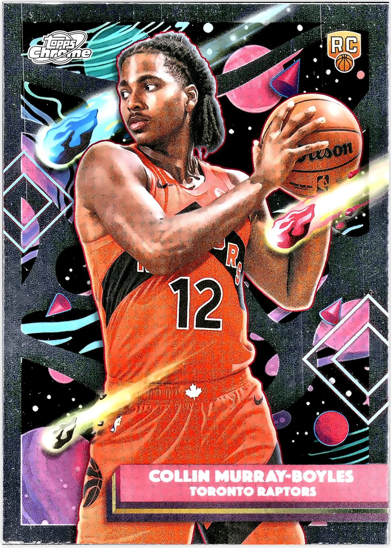 Collin Murray-Boyles #100 Rookie Card 2026 Cosmic Chrome Basketball basketball rookie card - Front