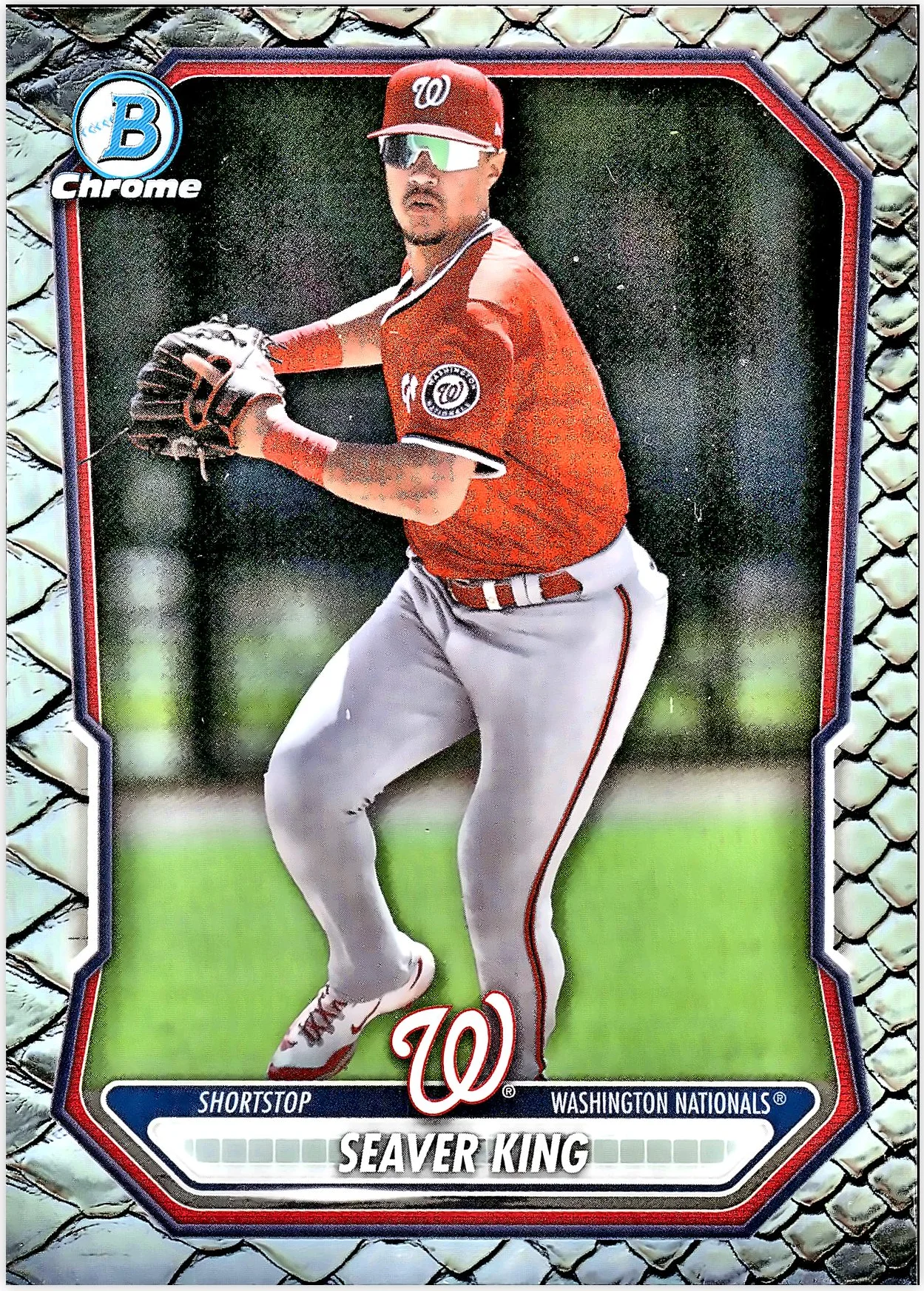 Seaver King #BCP-129 Reptilian 2026 Baseball baseball card - Front