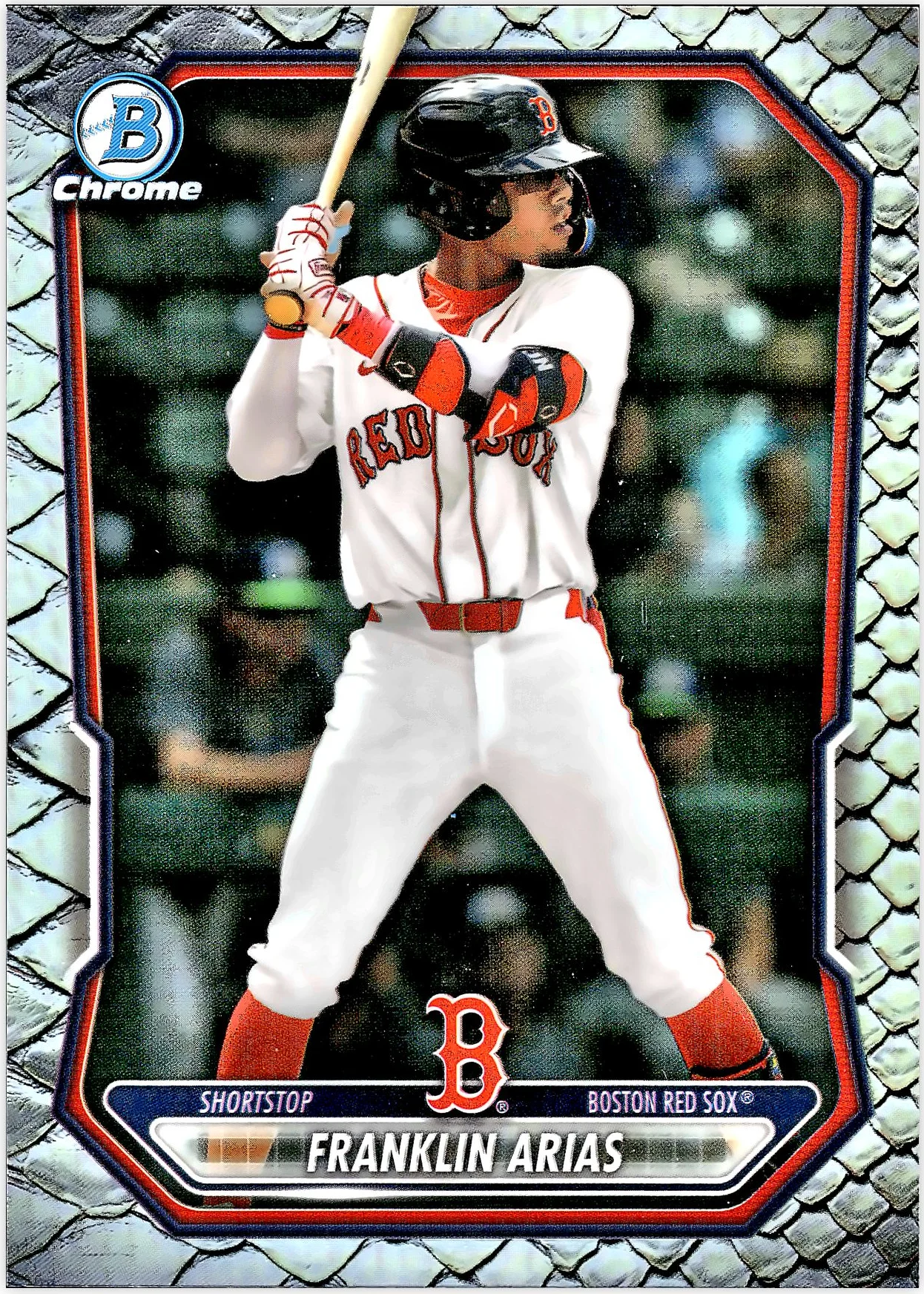 Franklin Arias #BCP-27 Reptilian 2026 Baseball baseball card - Front