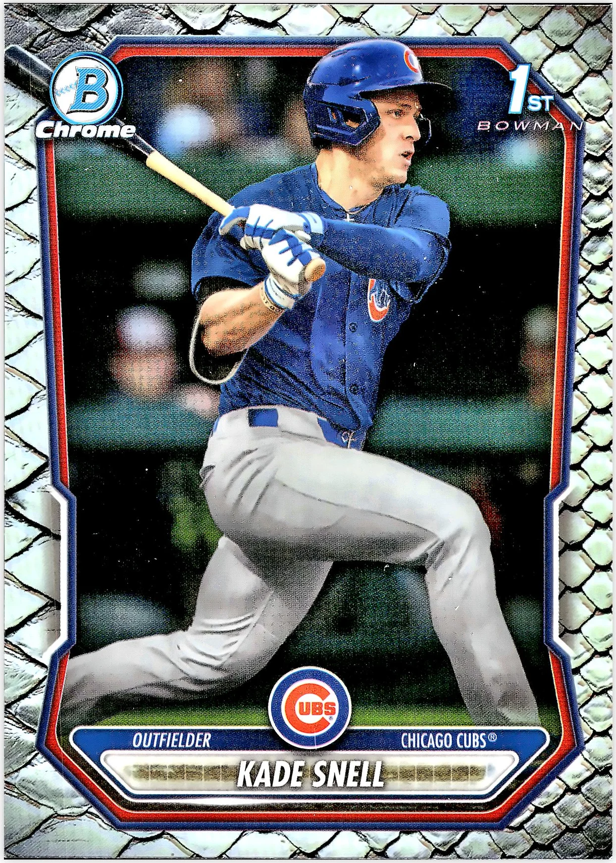 Kade Snell #BCP-105 Reptilian 2026 Baseball baseball card - Front