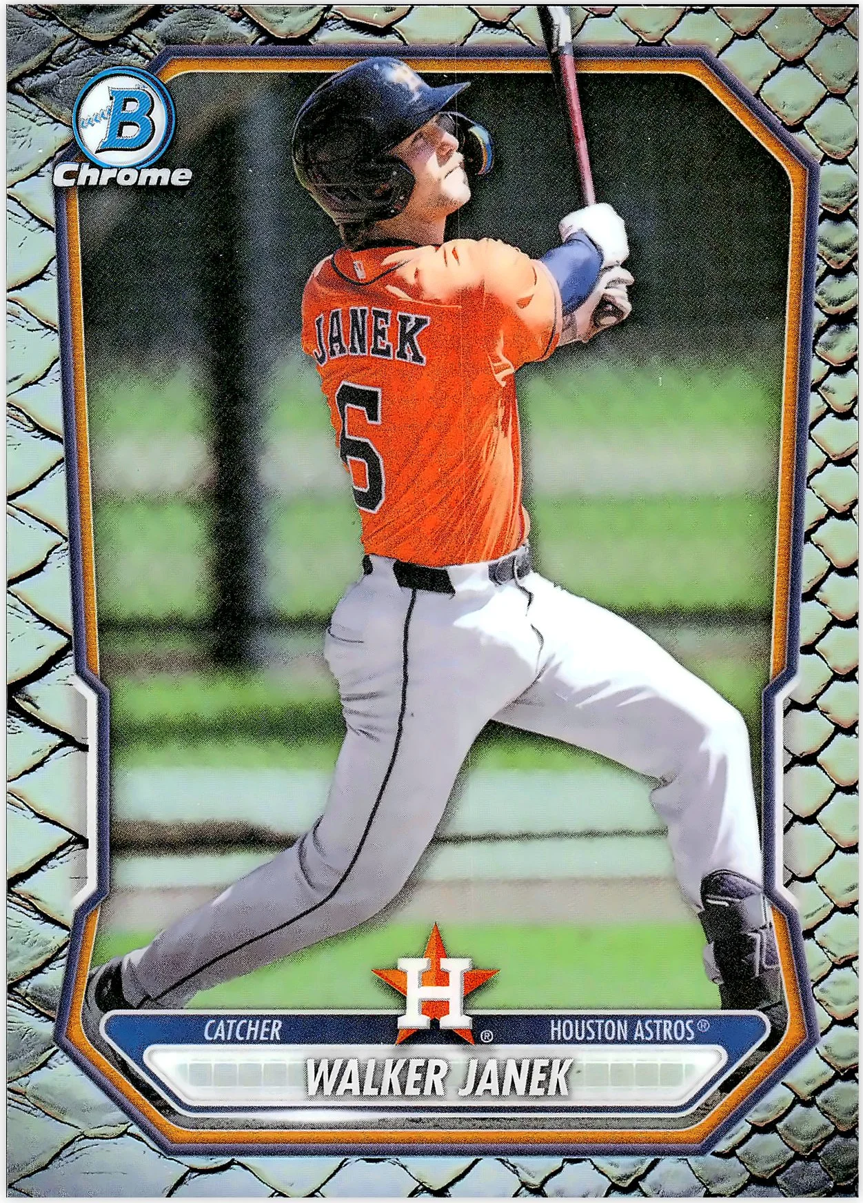 Walker Janek #BCP-131 Reptilian 2026 Baseball baseball card - Front