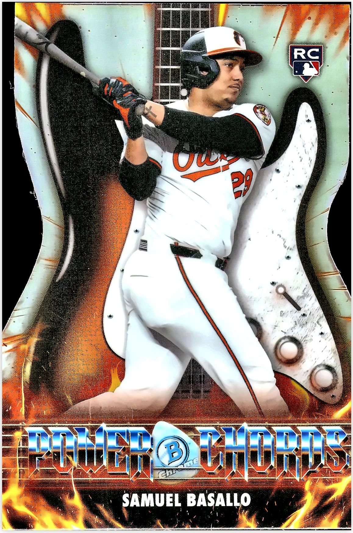 Samuel Basallo #PC-25 Power Chords Rookie Card 2026 Baseball baseball rookie card - Front