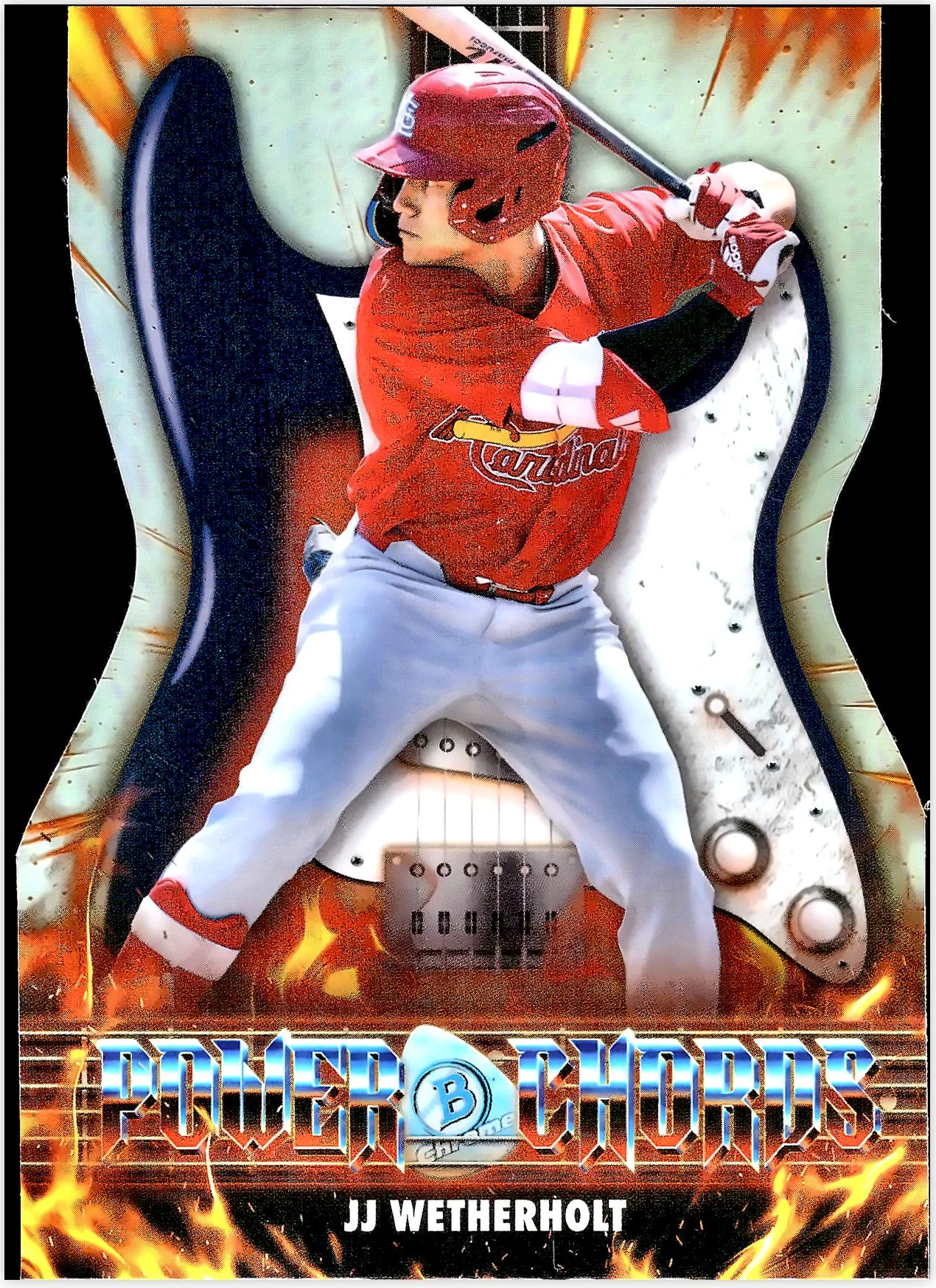 JJ Wetherholt #PC-5 Power Chords 2026 Baseball baseball card - Front