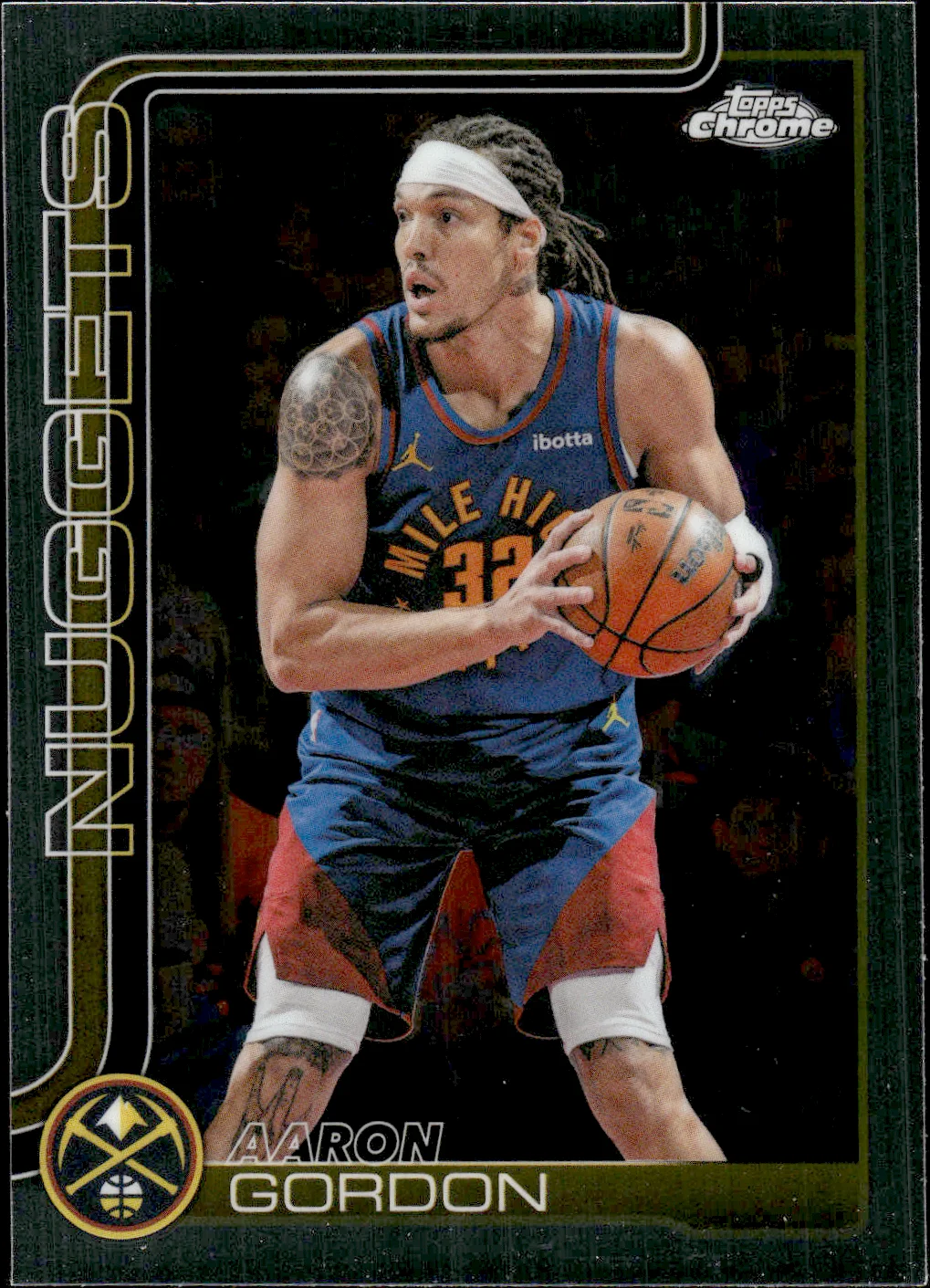 Aaron Gordon #45 2025 Topps Chrome Update Basketball basketball card - Front