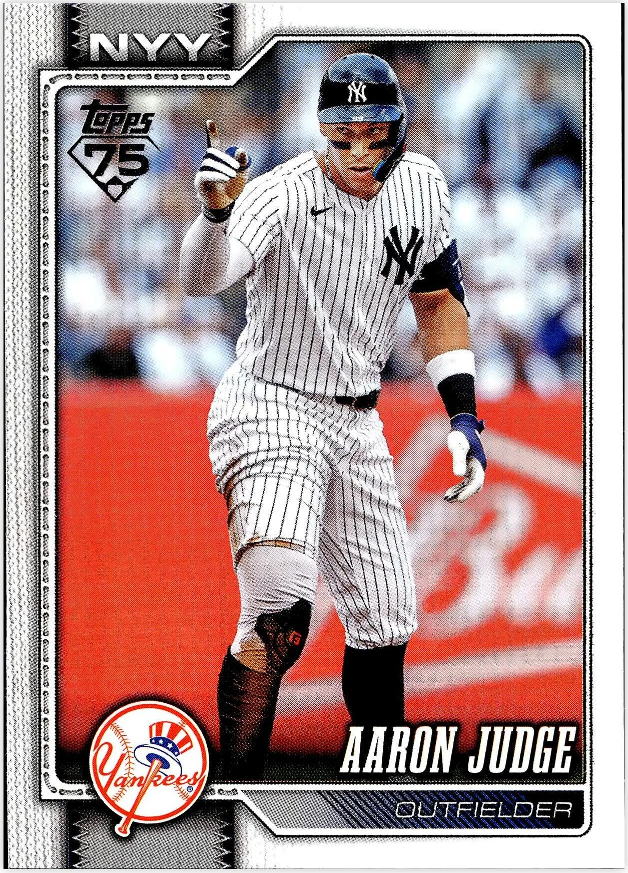 Aaron Judge 2026 Topps #1 baseball card - Front