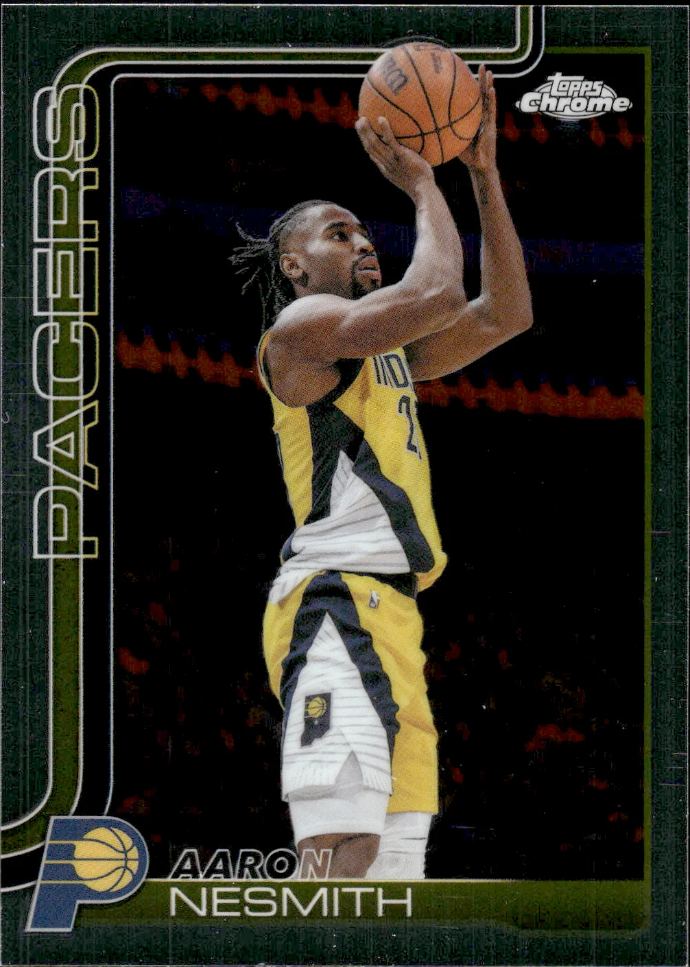 Aaron Nesmith #134 2025 Topps Chrome Update Basketball basketball card - Front