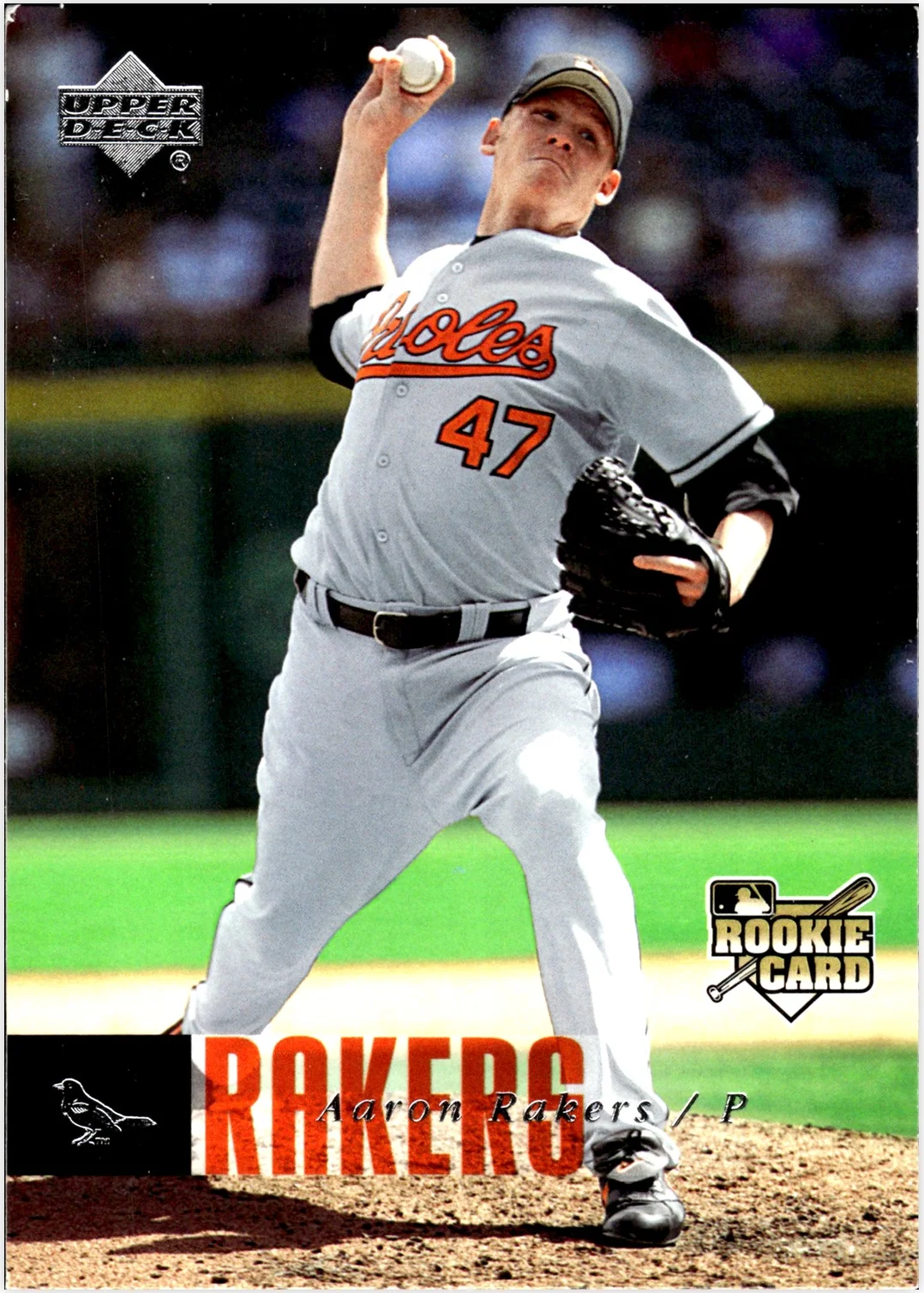 Aaron Rakers 2006 Upper Deck #904 baseball card - Front