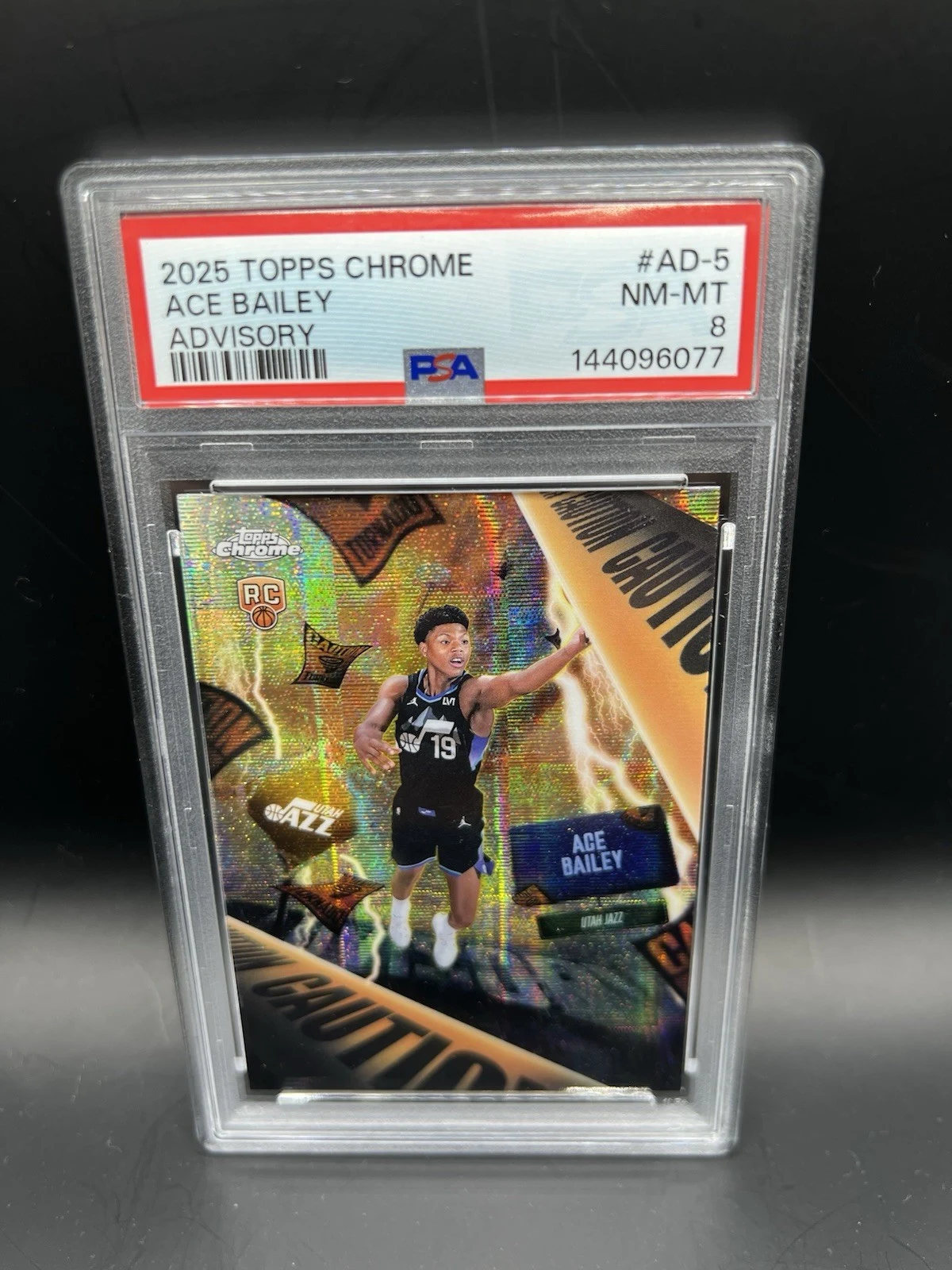 Ace Bailey 2025-26 Topps Chrome card