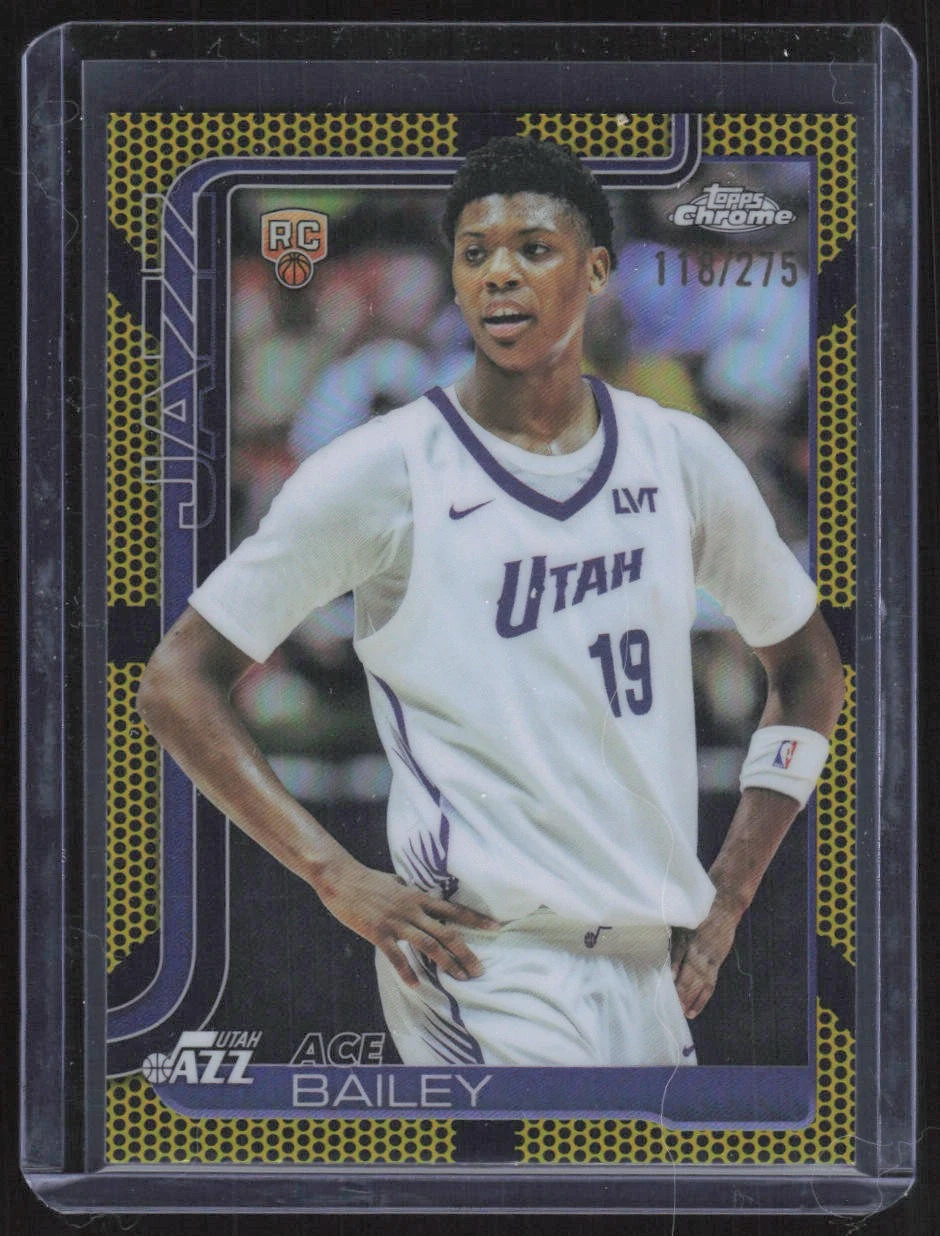 Ace Bailey 2025-26 Topps Chrome card