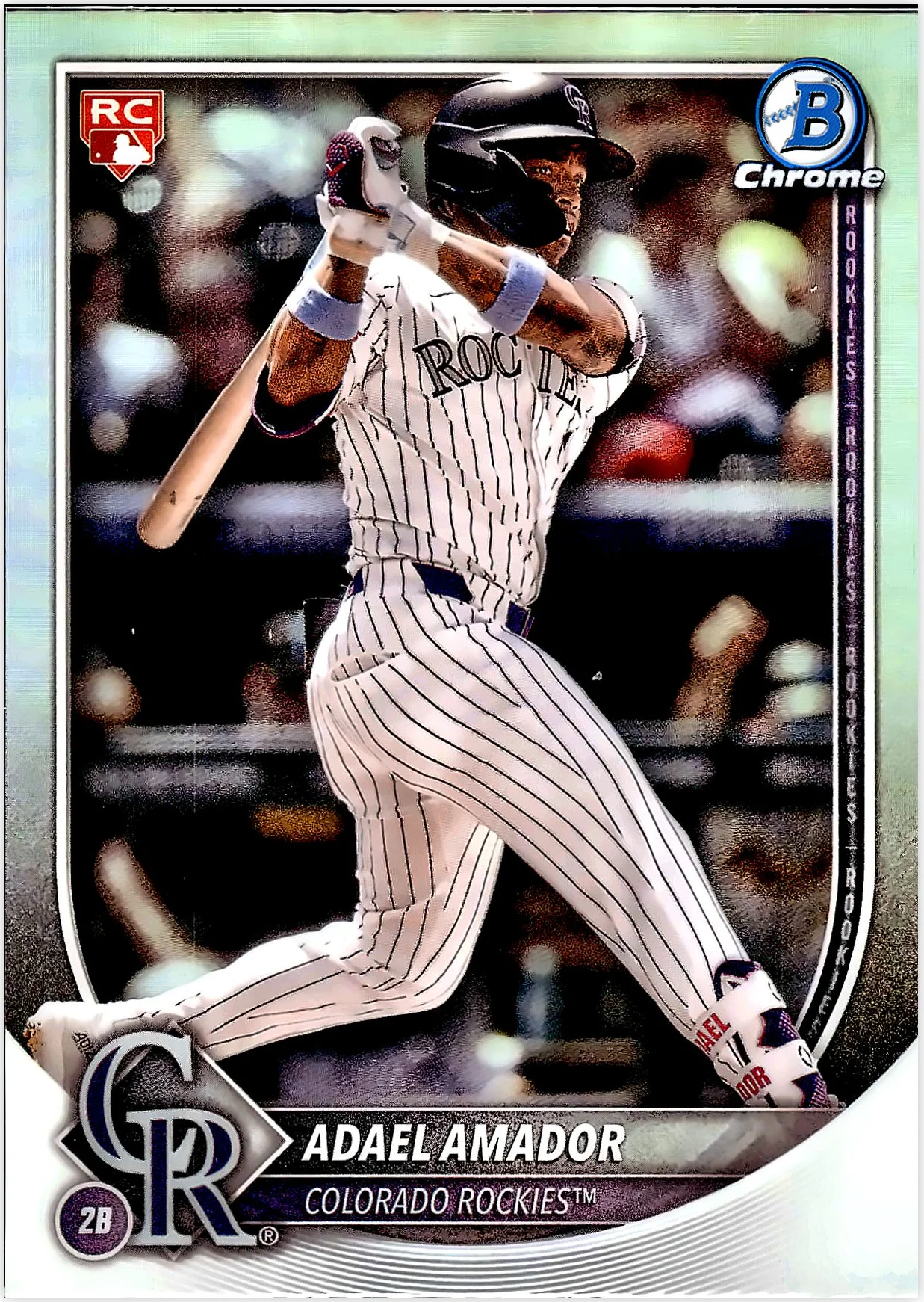 Adael Amador 2025 Bowman #31 baseball rookie card - Front