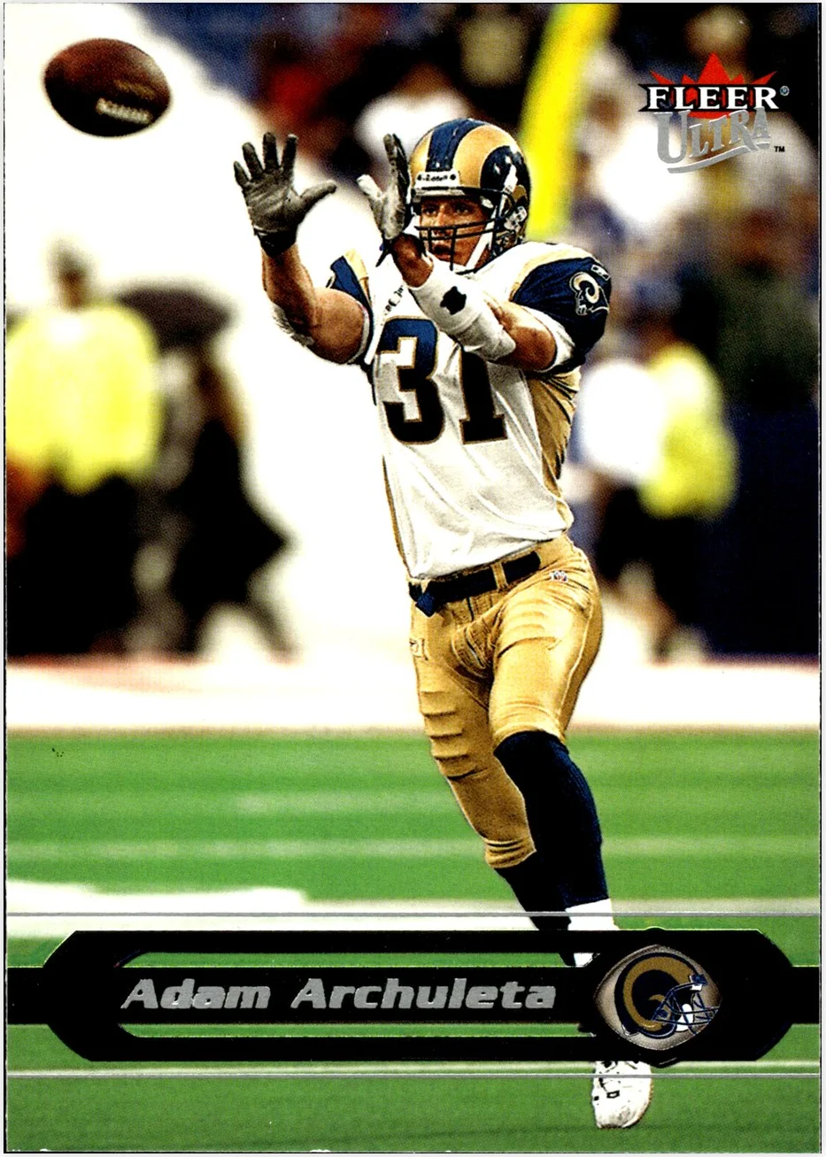 Adam Archuleta 2002 Ultra #53 football card - Front
