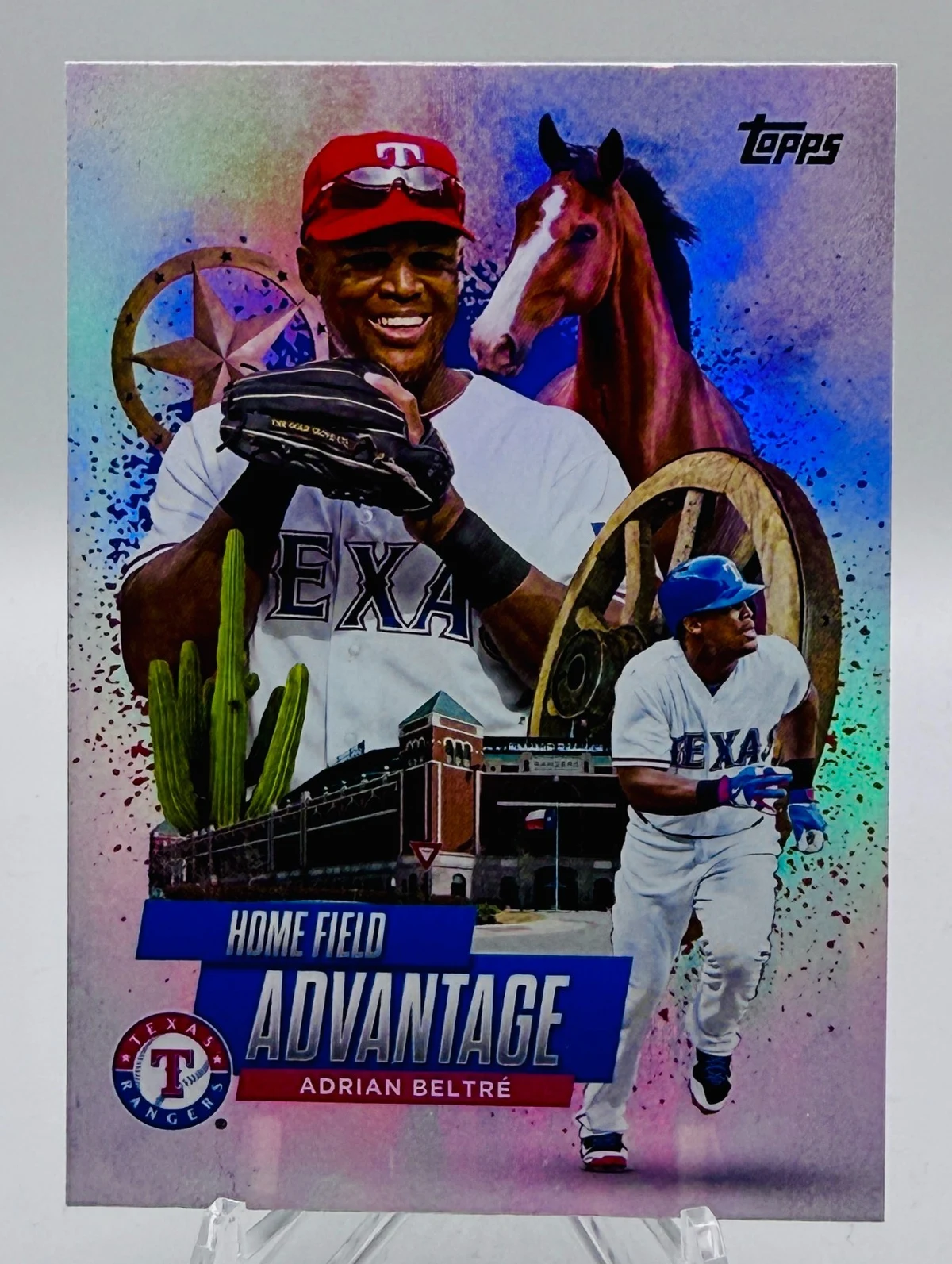 Adrian Beltre #LHA-5 2025 Topps Baseball Legendary Home Field Advantage front