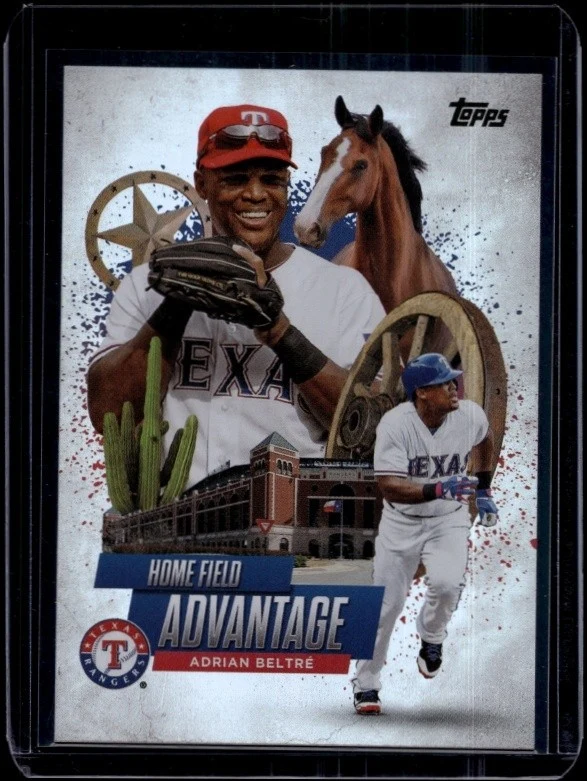 Adrian Beltre #LHA-5 2025 Topps Series 1 Baseball - Celebration Series Legendary Home Field Advantage front