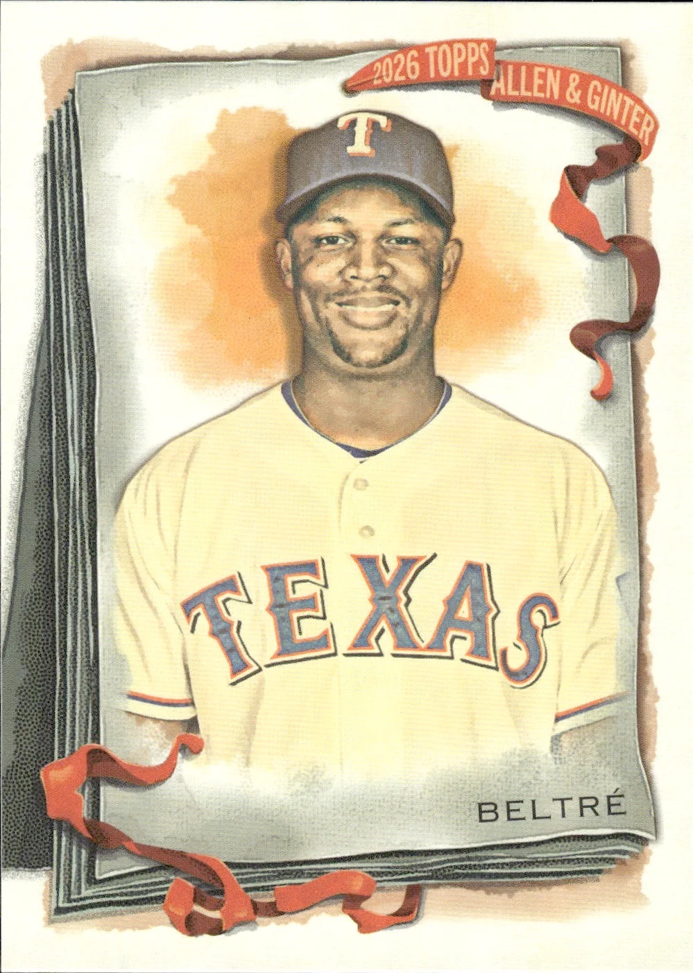 Adrian Beltre #64 2026 Topps Allen & Ginter trading card - Front