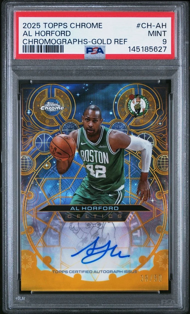 Al Horford 2025-26 Topps Chrome card