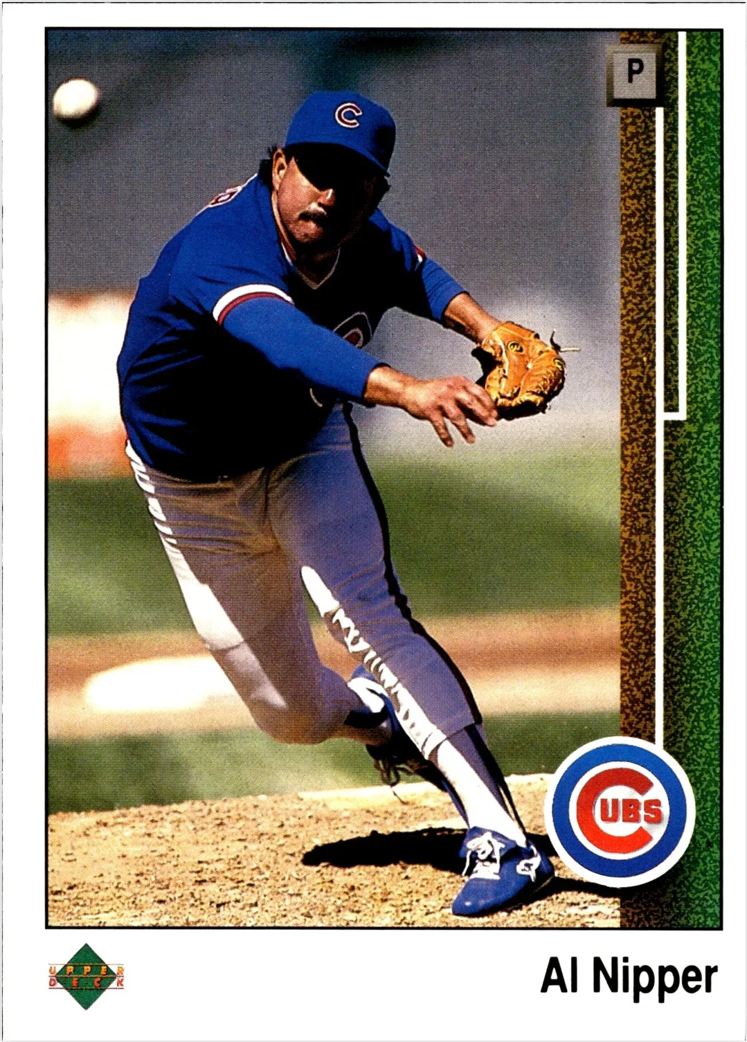 Al Nipper 1989 Upper Deck #494 baseball card - Front