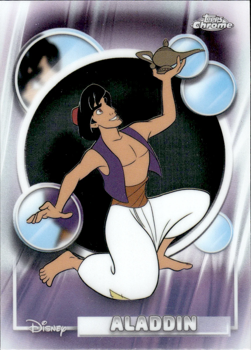 Aladdin #81 2026 Topps Chrome Disney trading card - Front