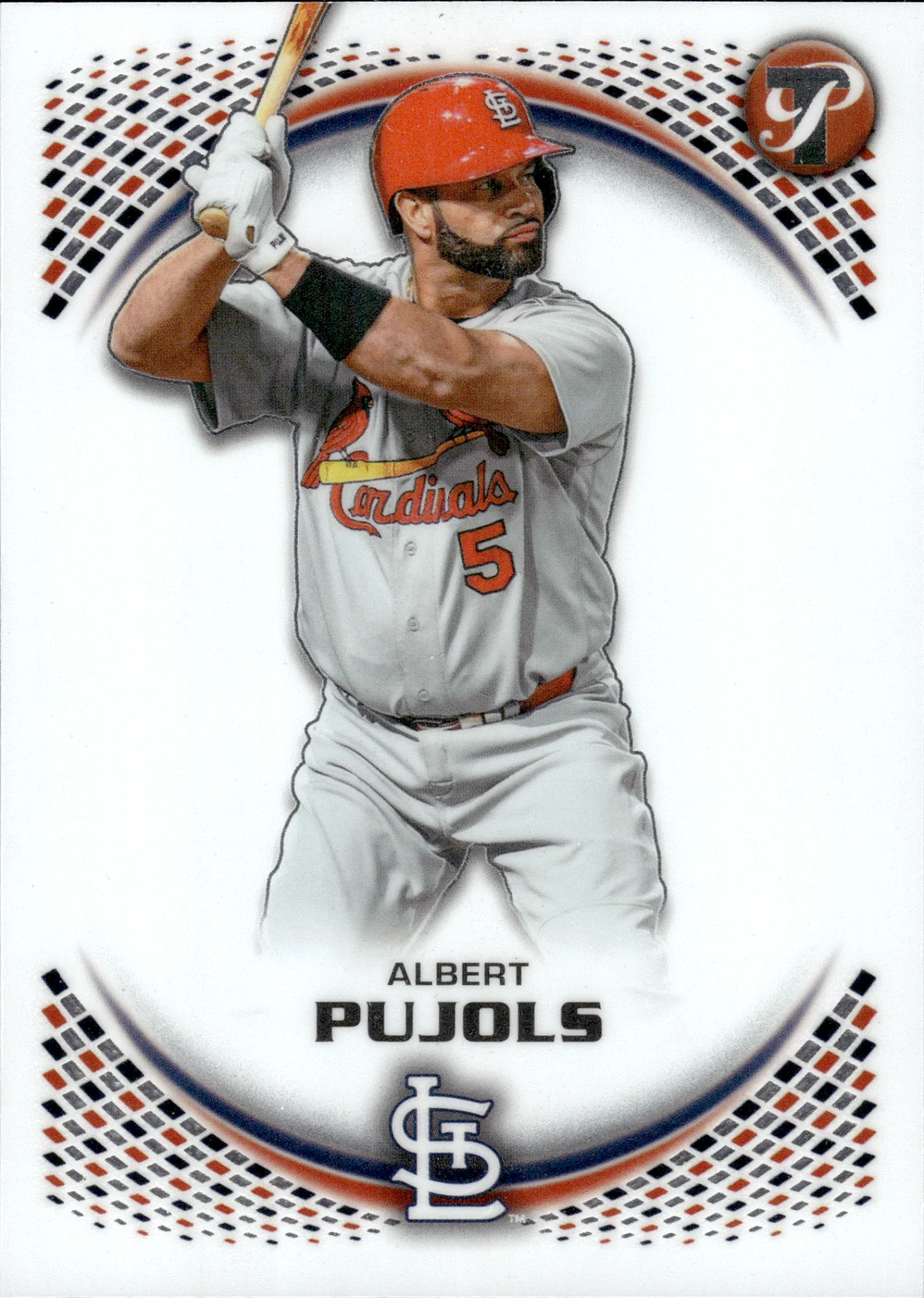 Albert Pujols #181 2026 Topps Pristine Baseball baseball card - Front